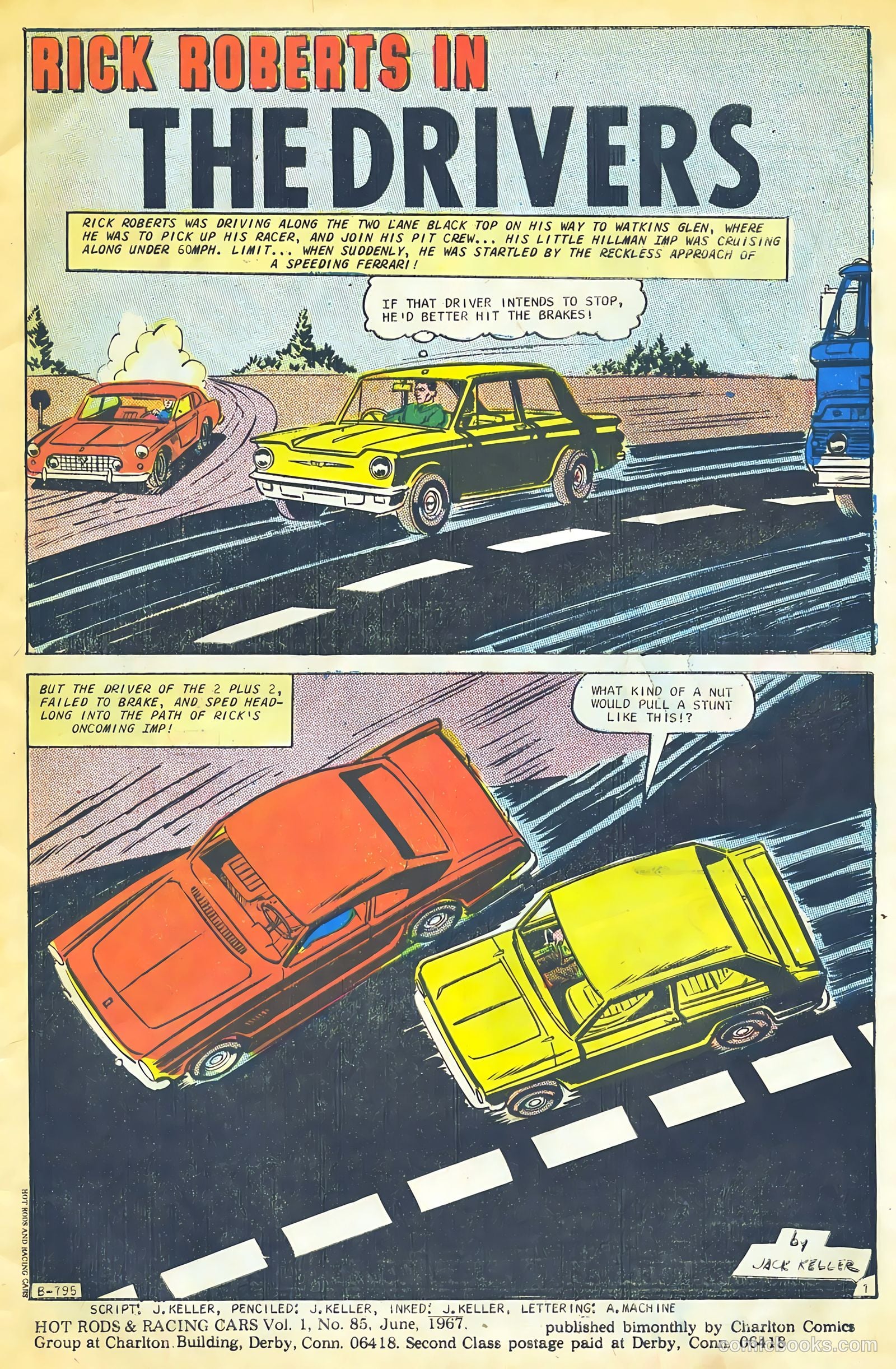 Hot Rods and Racing Cars #85 — page 3 of 36