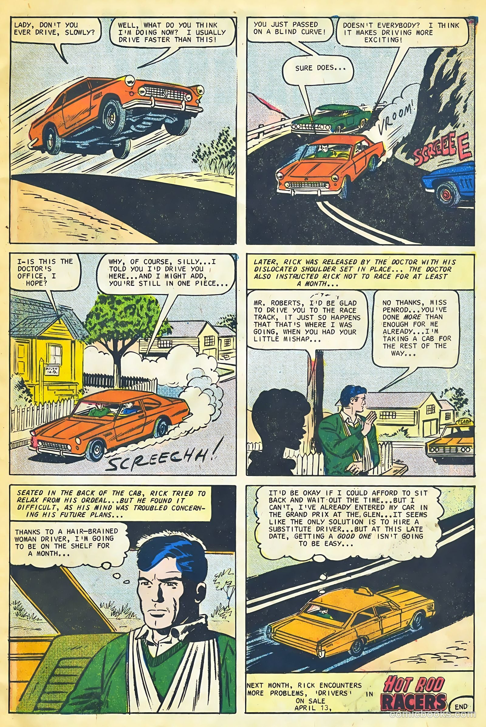 Hot Rods and Racing Cars #85 — page 9 of 36