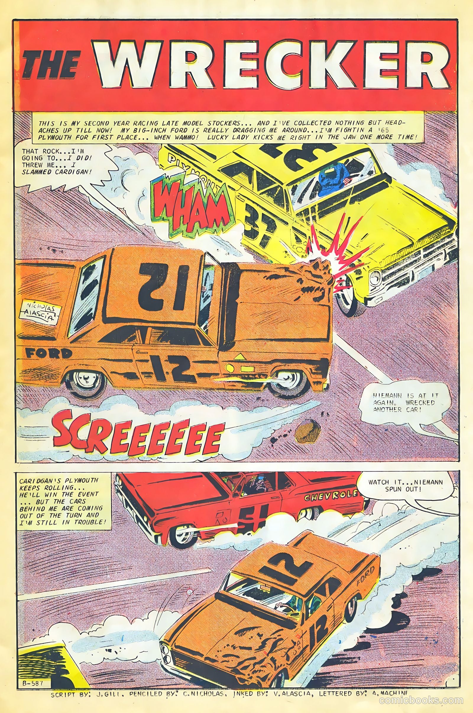 Hot Rods and Racing Cars #85 — page 11 of 36