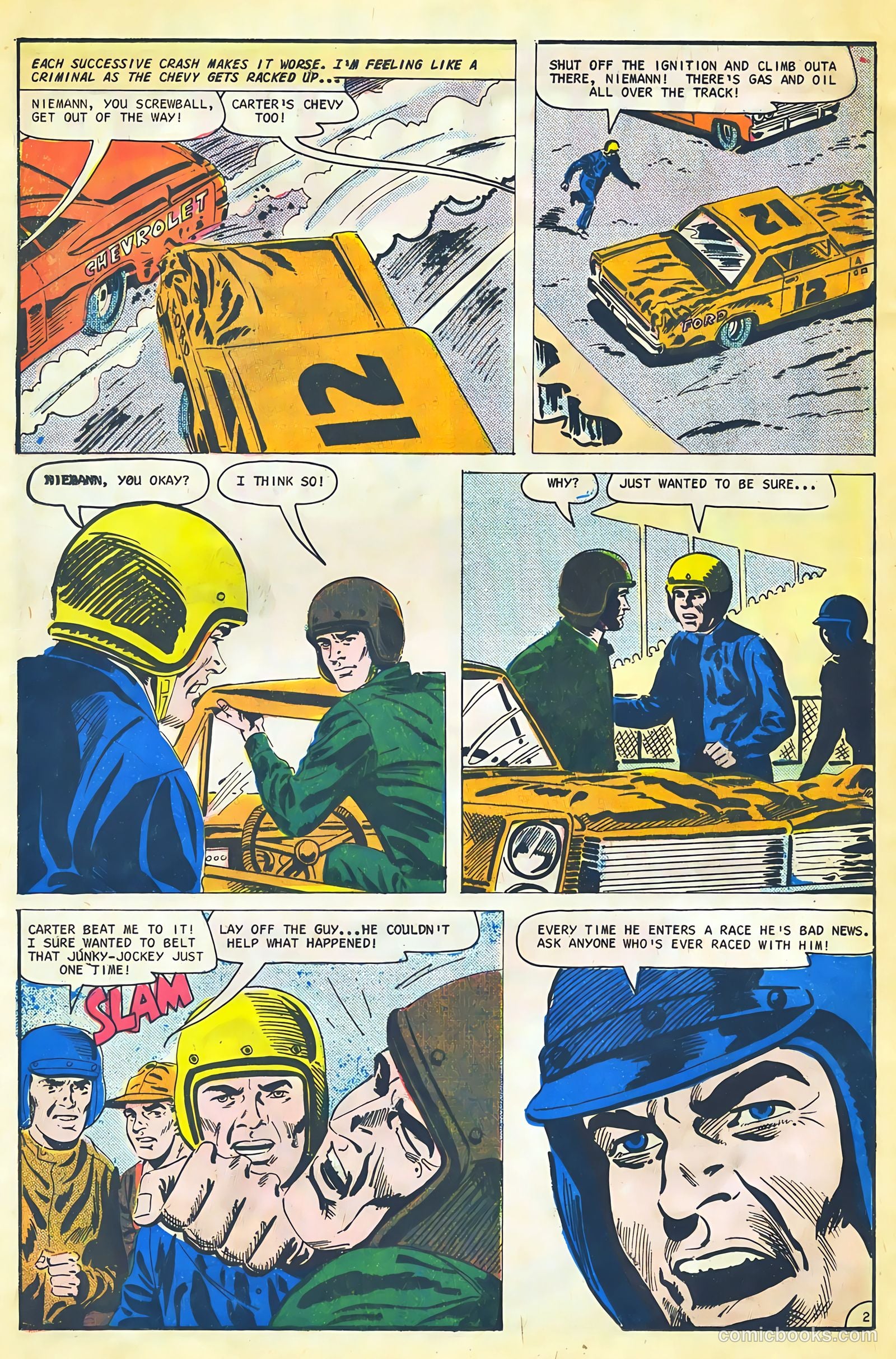 Hot Rods and Racing Cars #85 — page 12 of 36