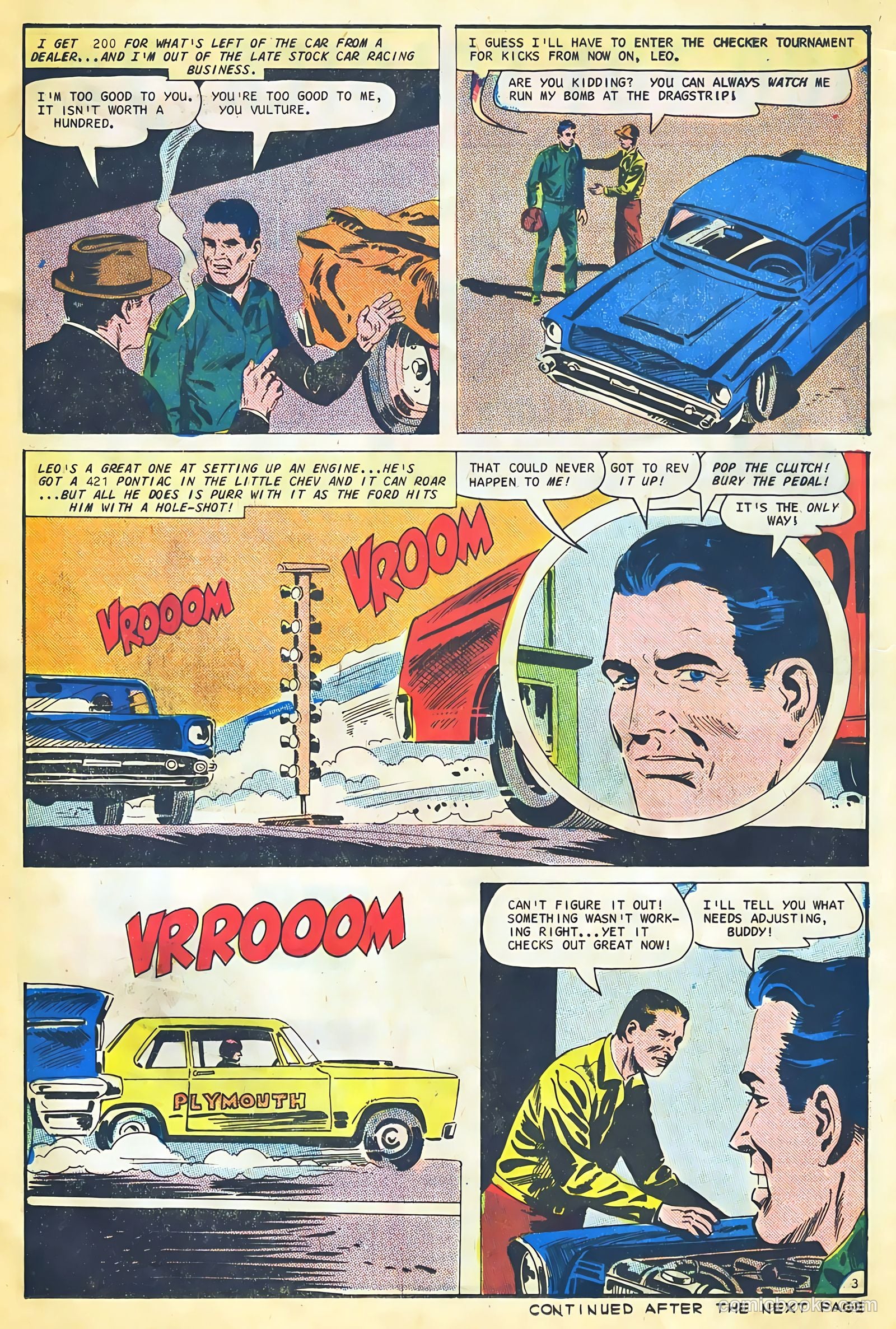 Hot Rods and Racing Cars #85 — page 13 of 36