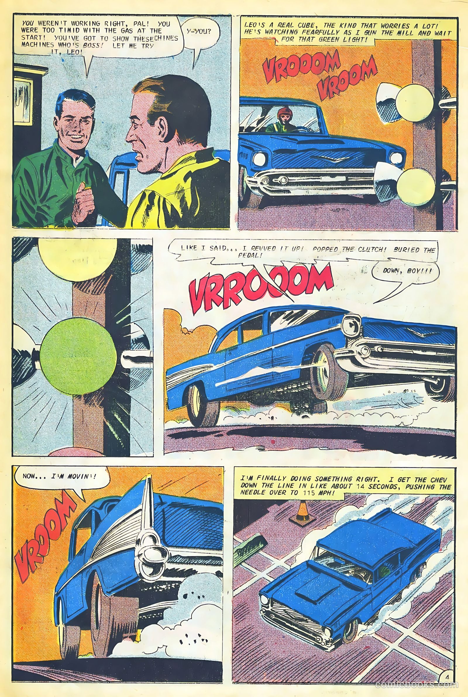 Hot Rods and Racing Cars #85 — page 15 of 36