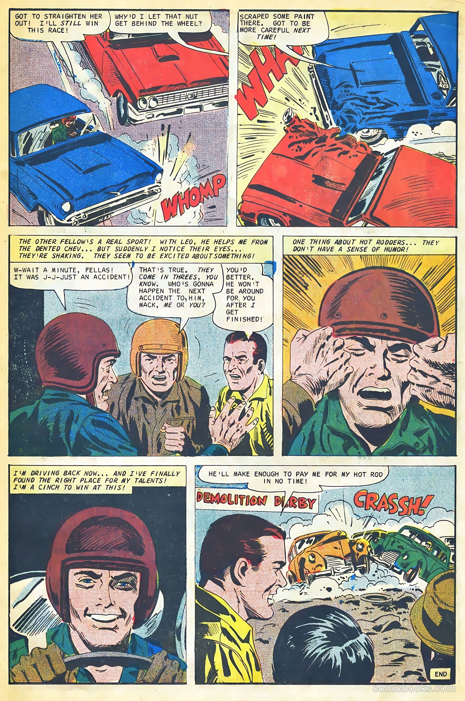 Hot Rods and Racing Cars #85 — page 17 of 36