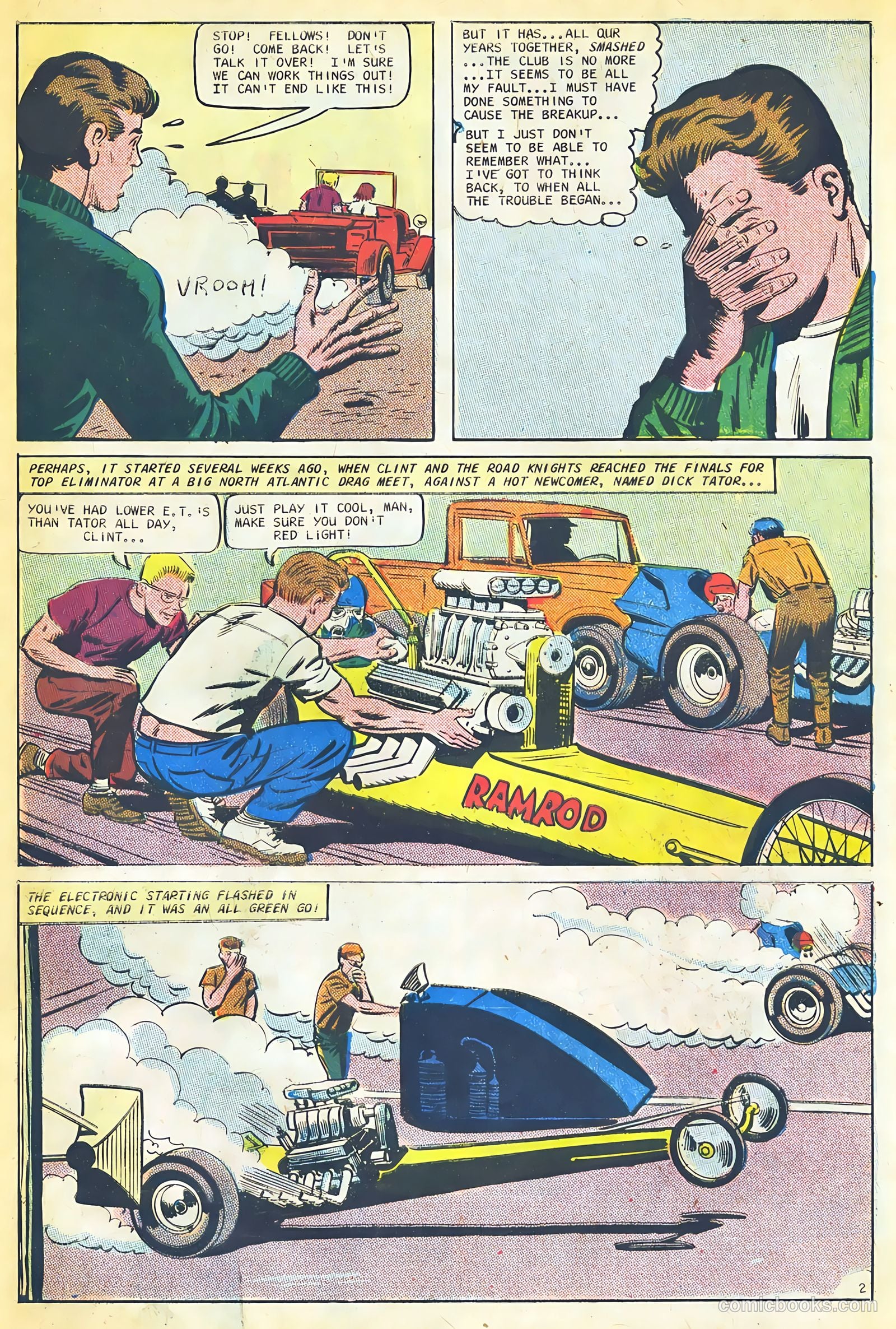 Hot Rods and Racing Cars #85 — page 27 of 36