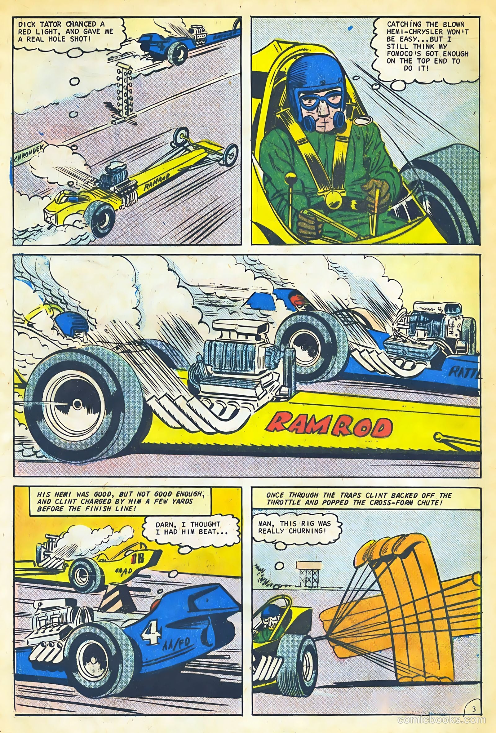 Hot Rods and Racing Cars #85 — page 28 of 36