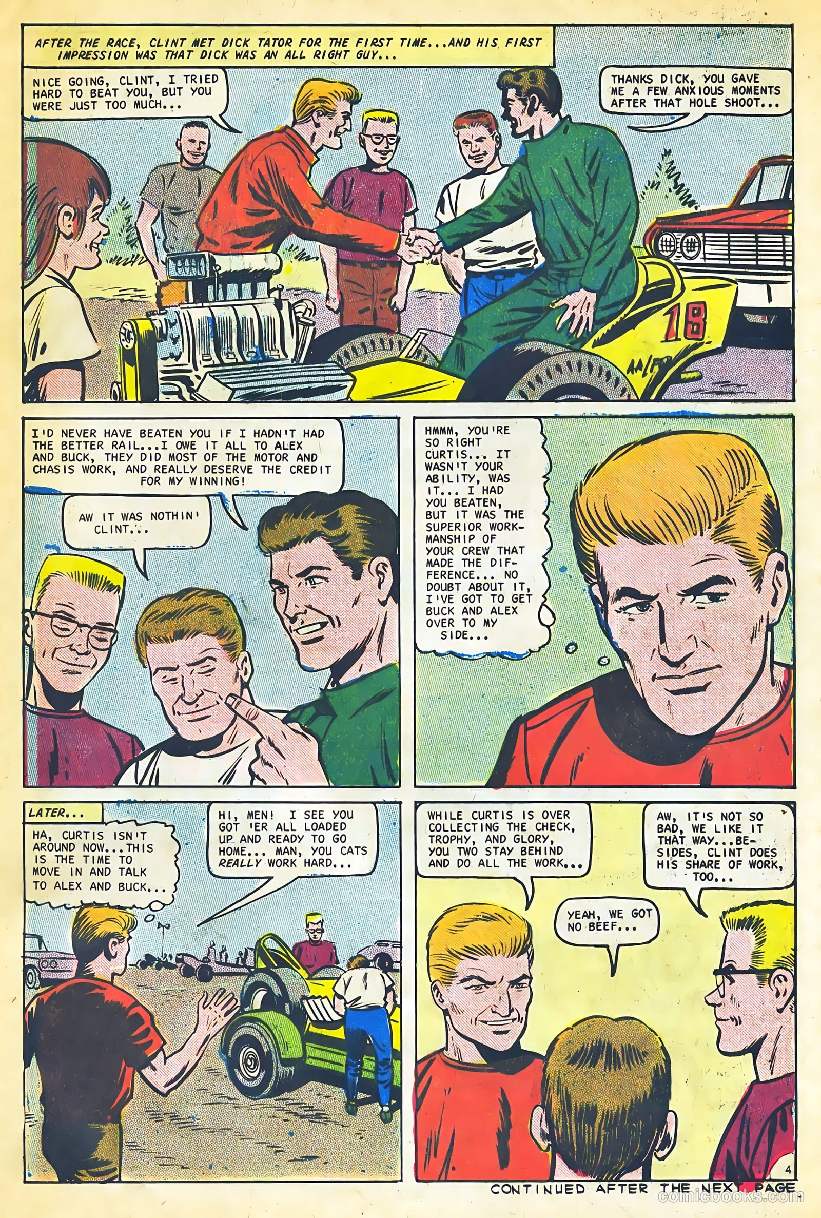 Hot Rods and Racing Cars #85 — page 29 of 36