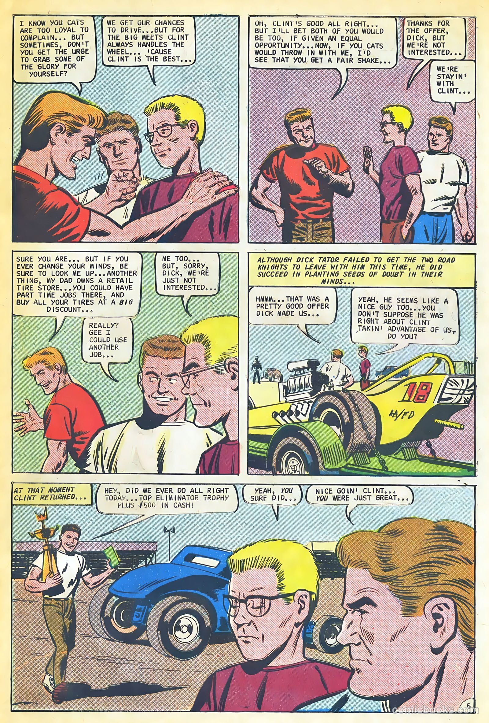Hot Rods and Racing Cars #85 — page 31 of 36