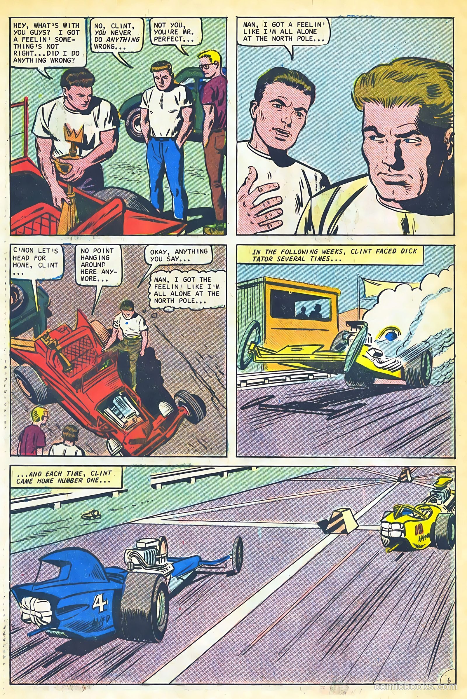 Hot Rods and Racing Cars #85 — page 32 of 36