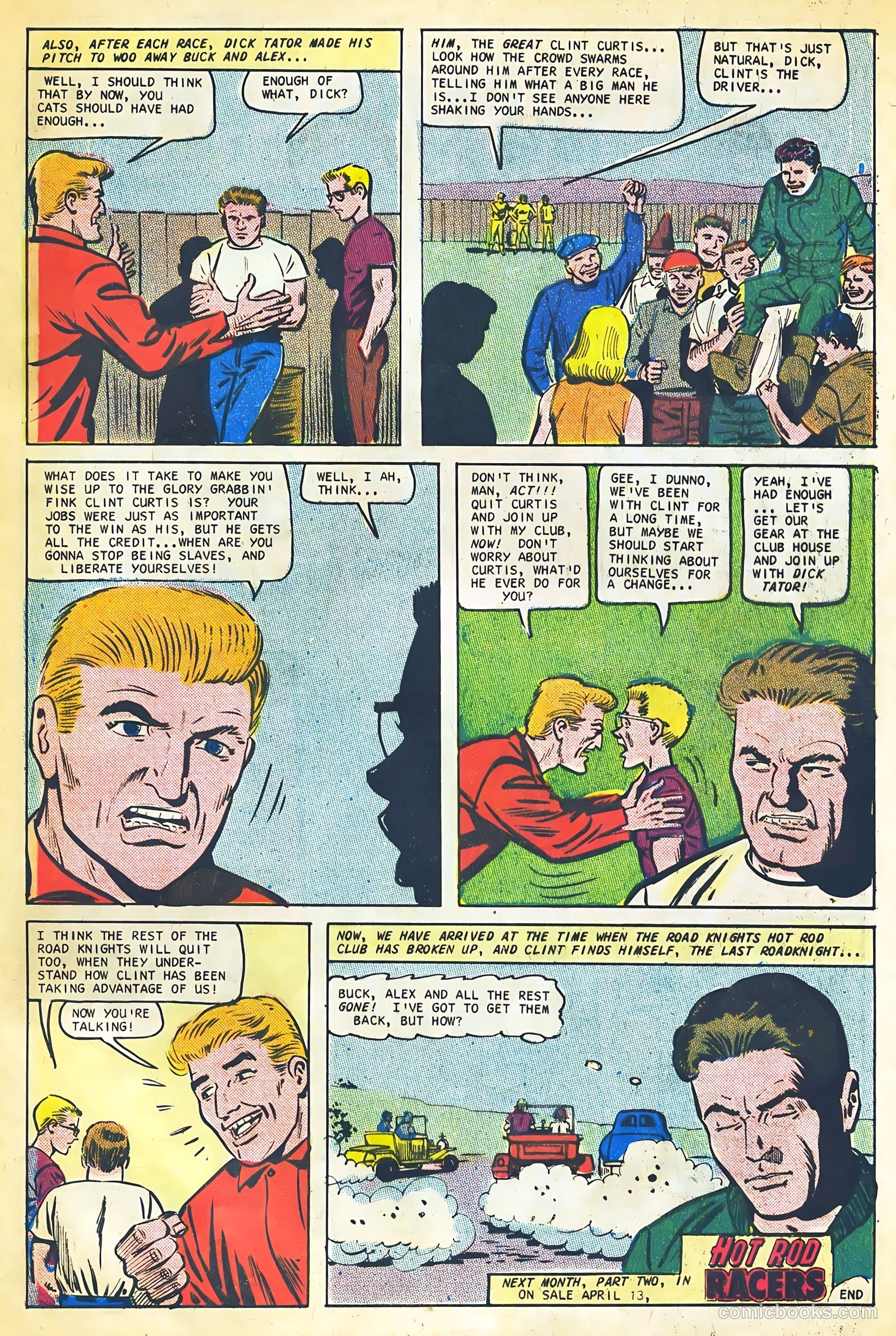 Hot Rods and Racing Cars #85 — page 33 of 36