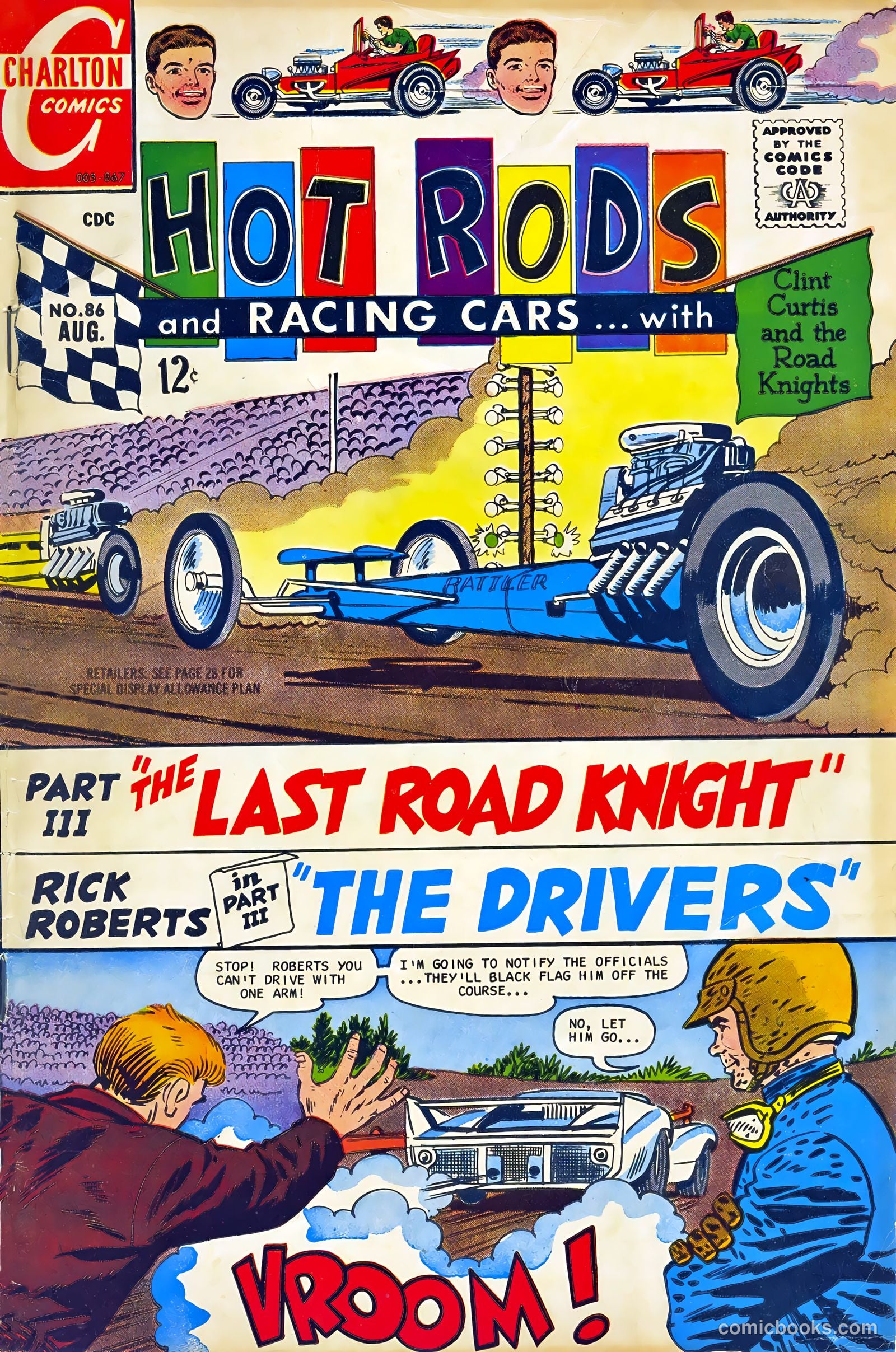 Hot Rods and Racing Cars #86 — page 1 of 36