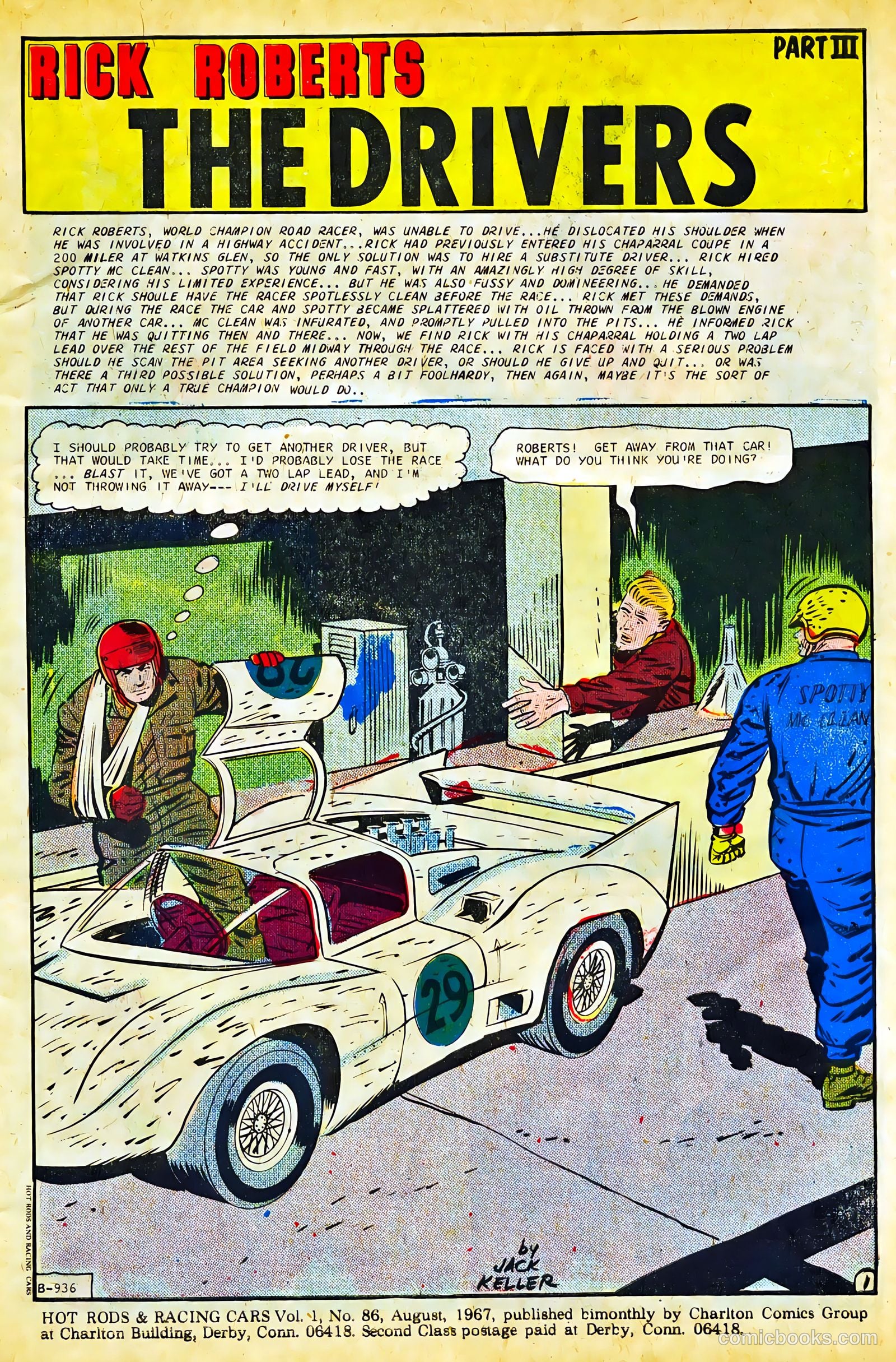 Hot Rods and Racing Cars #86 — page 3 of 36