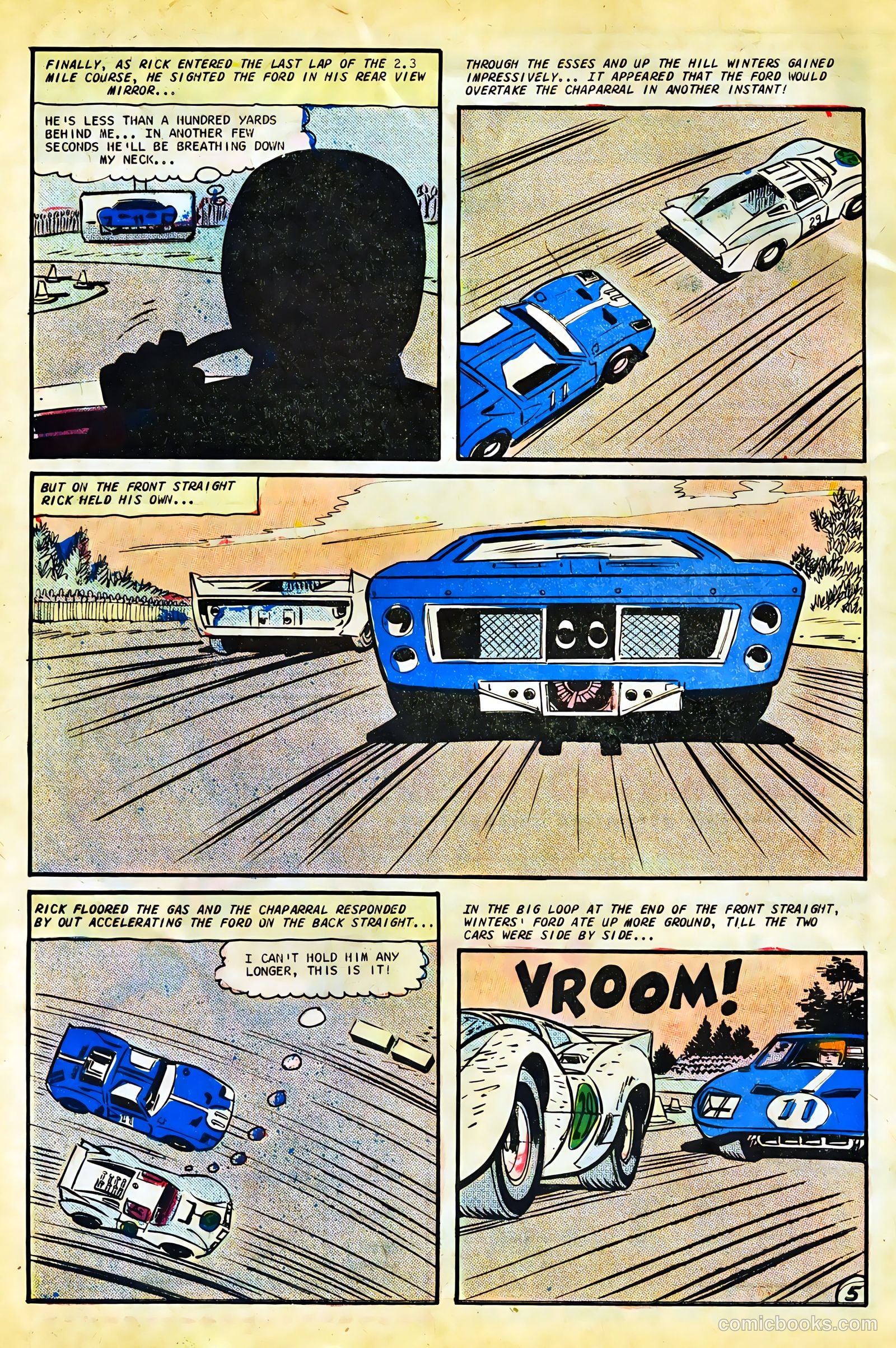 Hot Rods and Racing Cars #86 — page 8 of 36