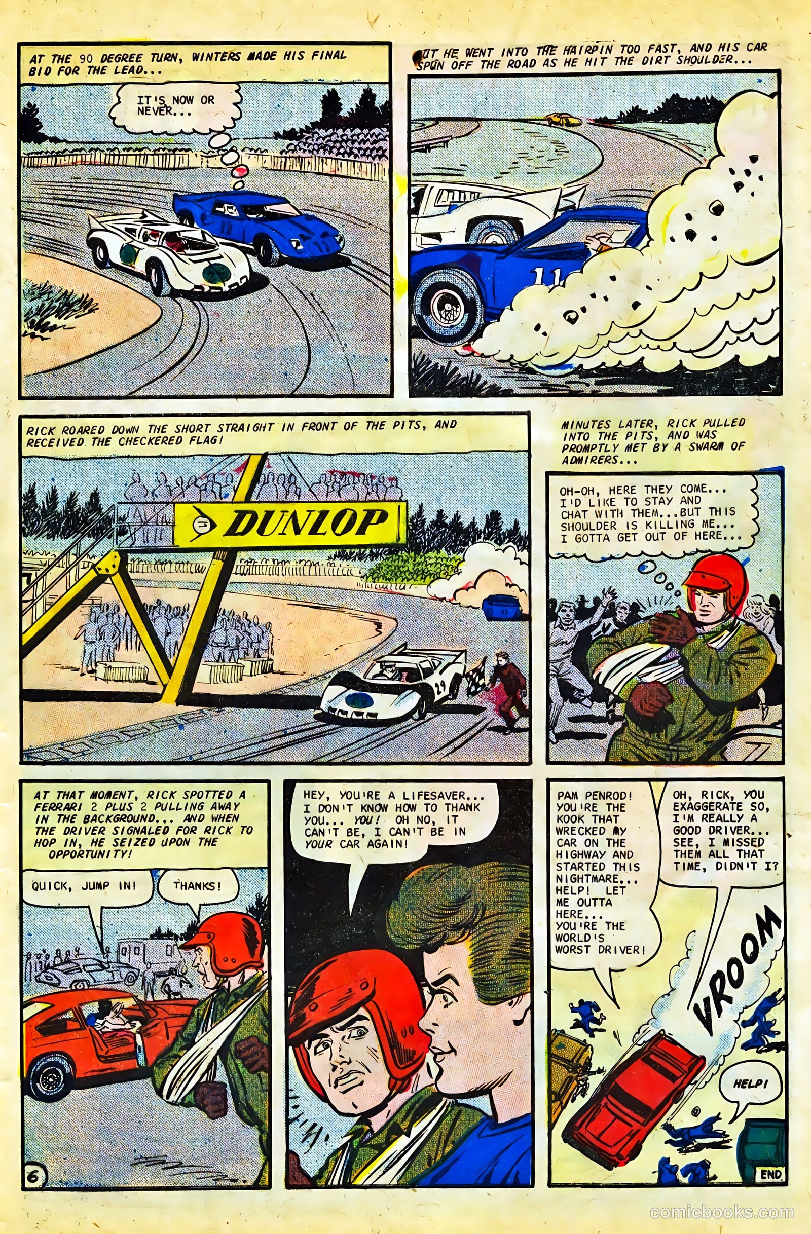 Hot Rods and Racing Cars #86 — page 9 of 36