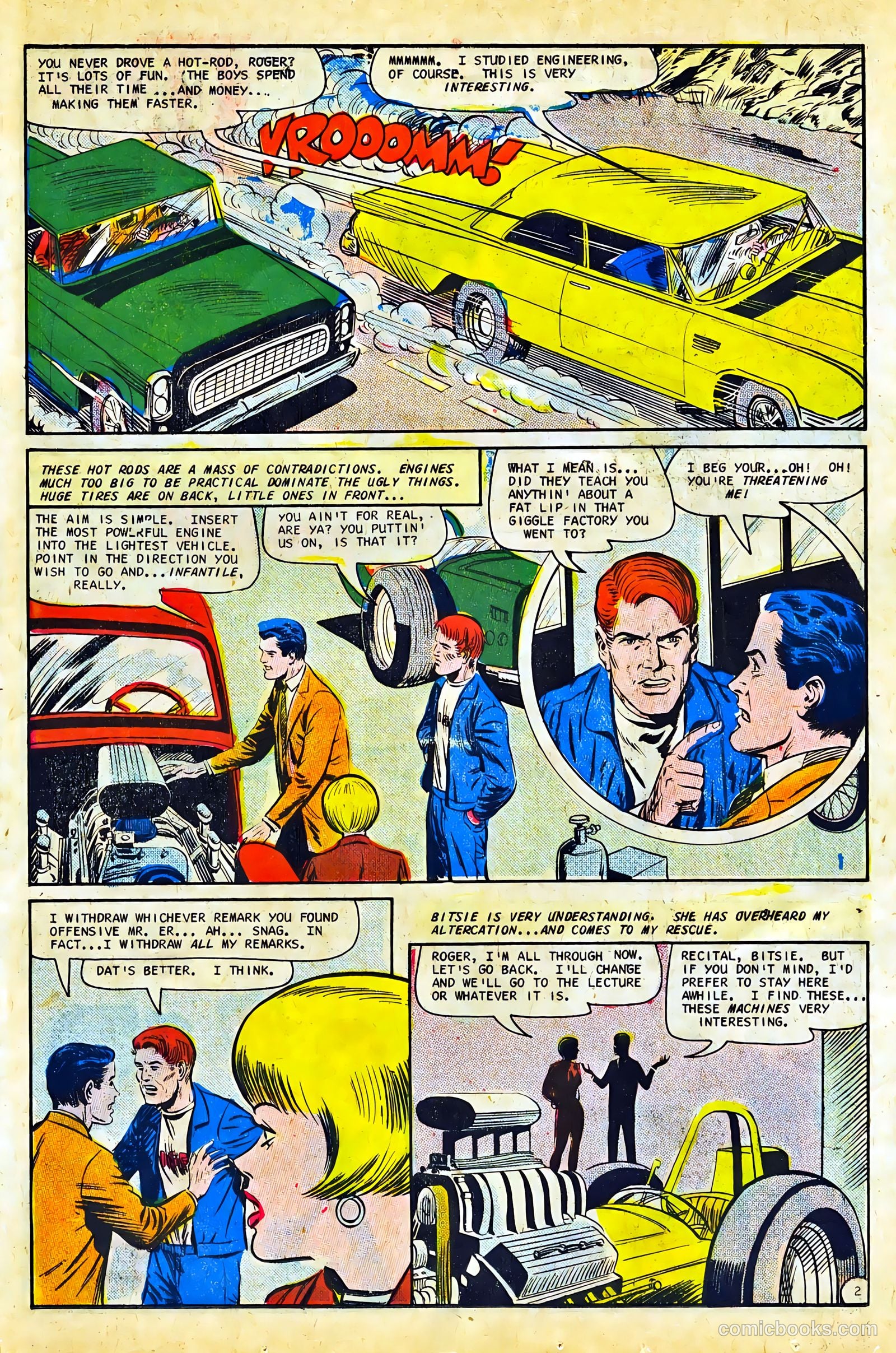 Hot Rods and Racing Cars #86 — page 11 of 36