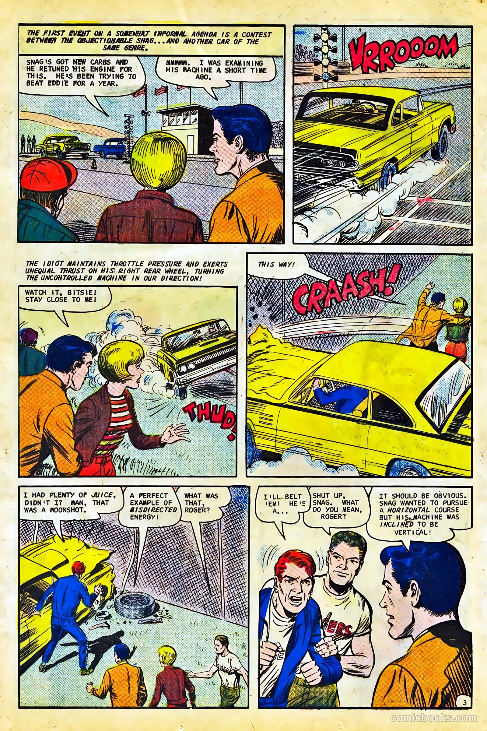 Hot Rods and Racing Cars #86 — page 12 of 36