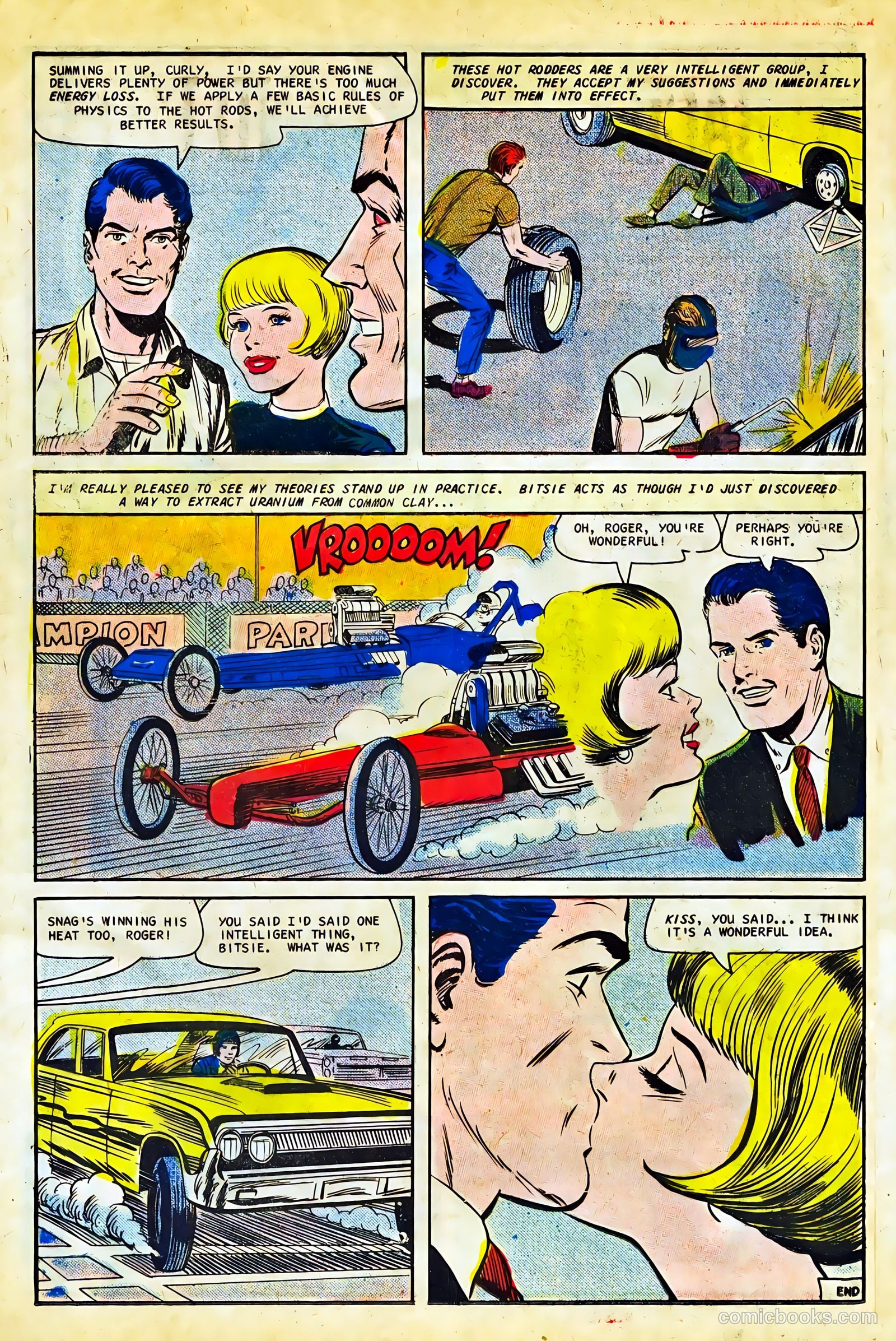 Hot Rods and Racing Cars #86 — page 16 of 36