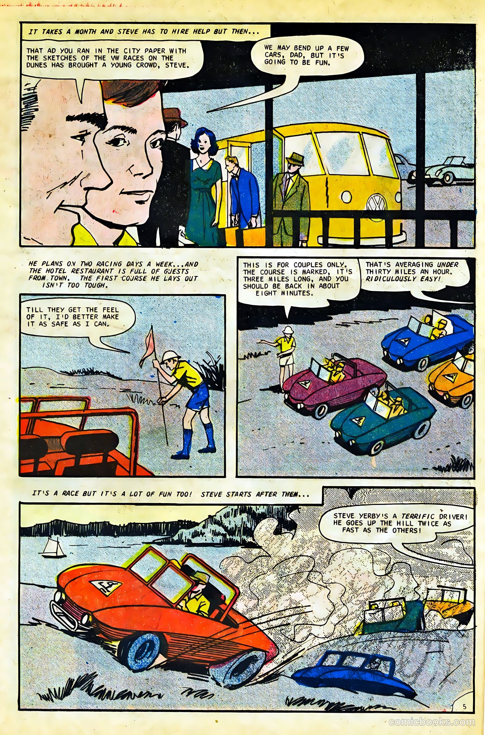 Hot Rods and Racing Cars #86 — page 21 of 36
