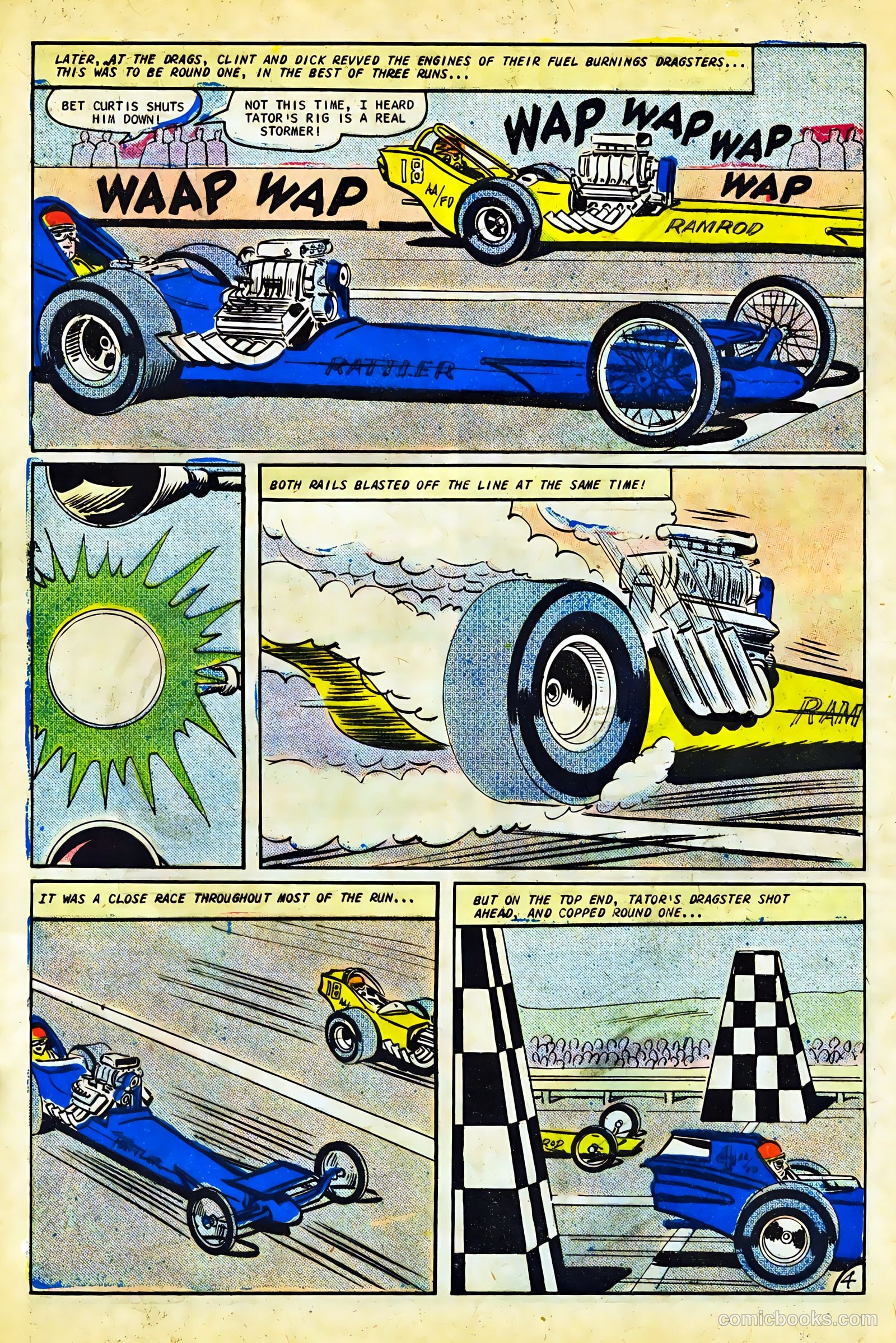 Hot Rods and Racing Cars #86 — page 28 of 36