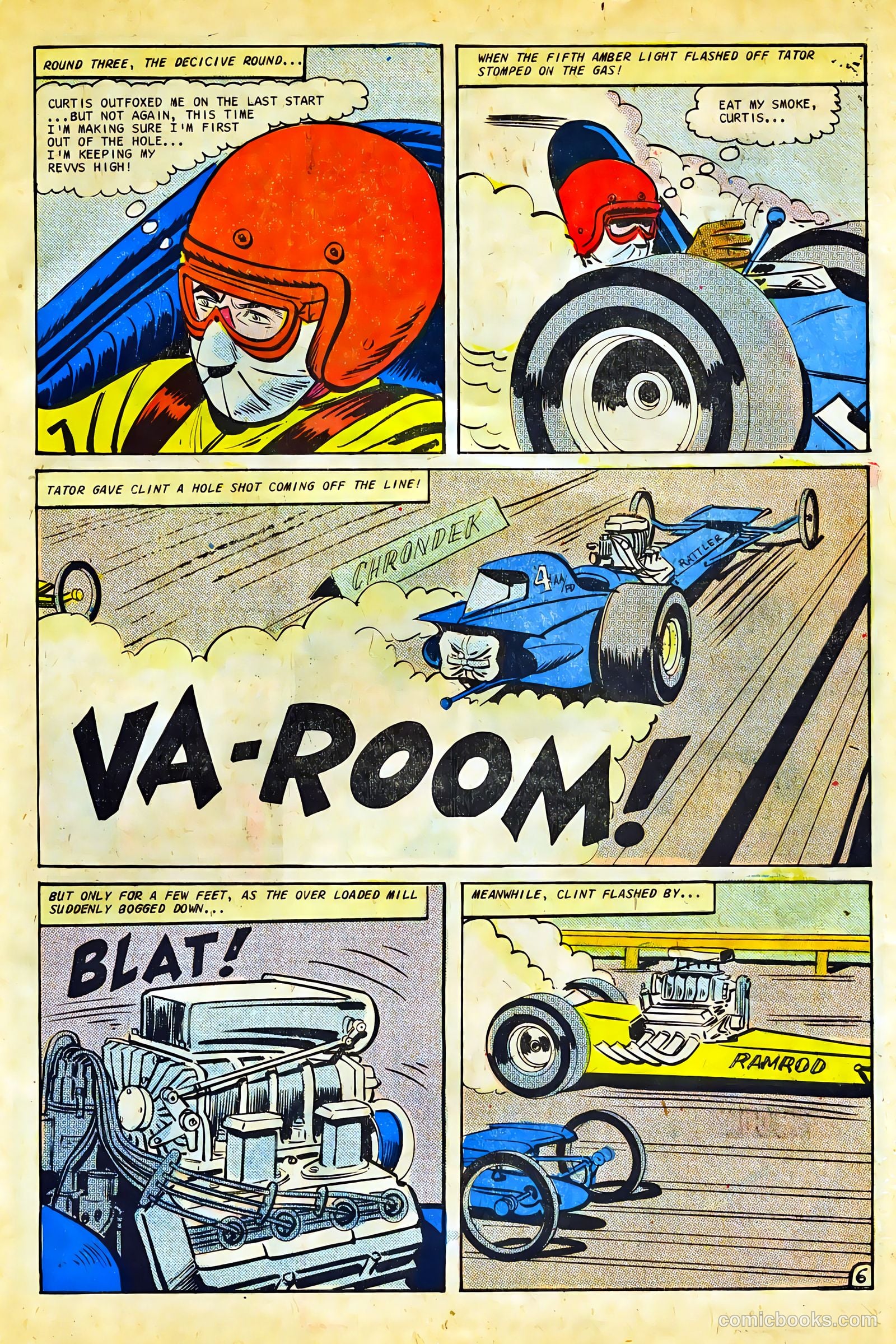 Hot Rods and Racing Cars #86 — page 31 of 36