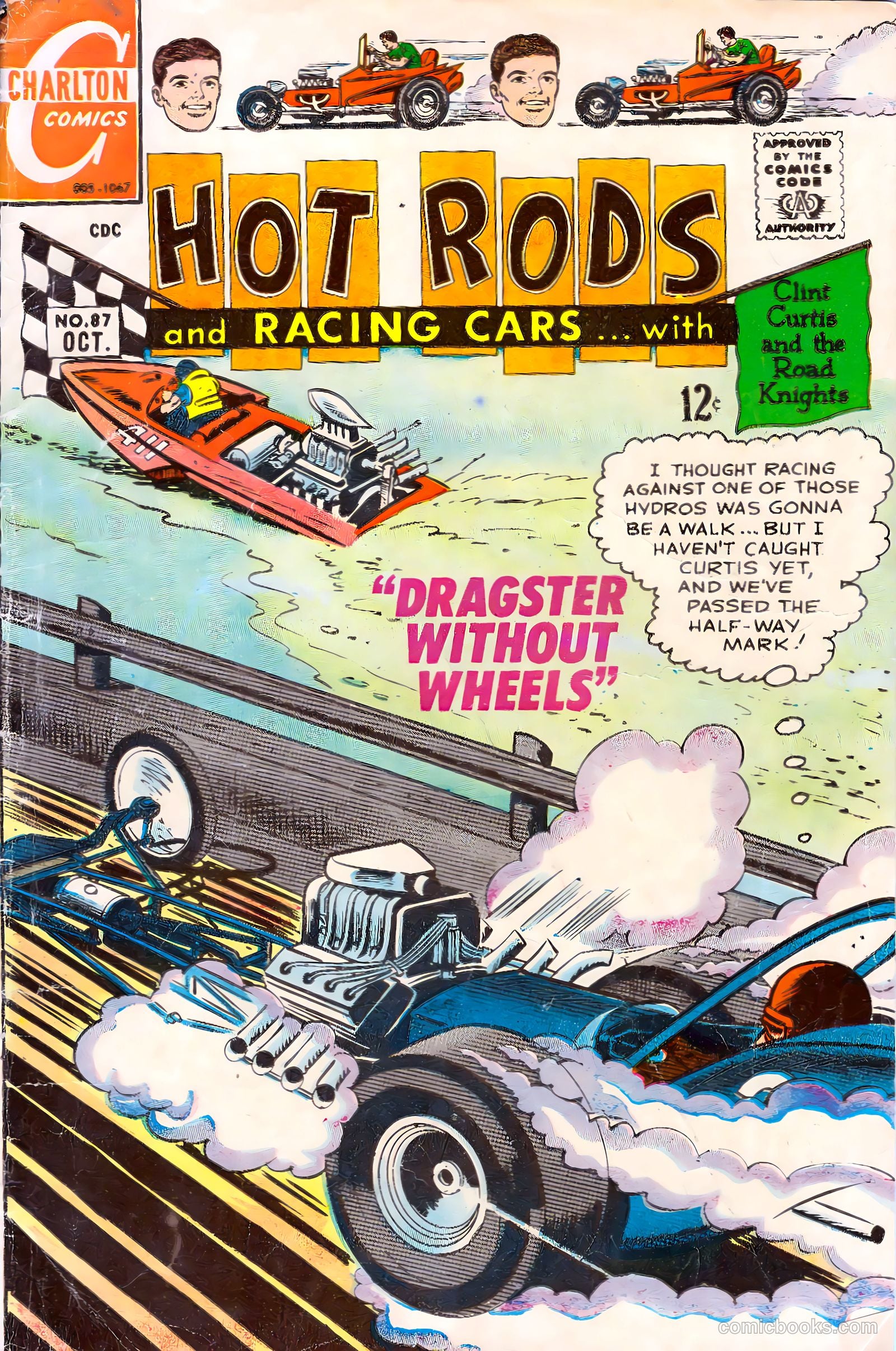 Hot Rods and Racing Cars #87 — page 1 of 36