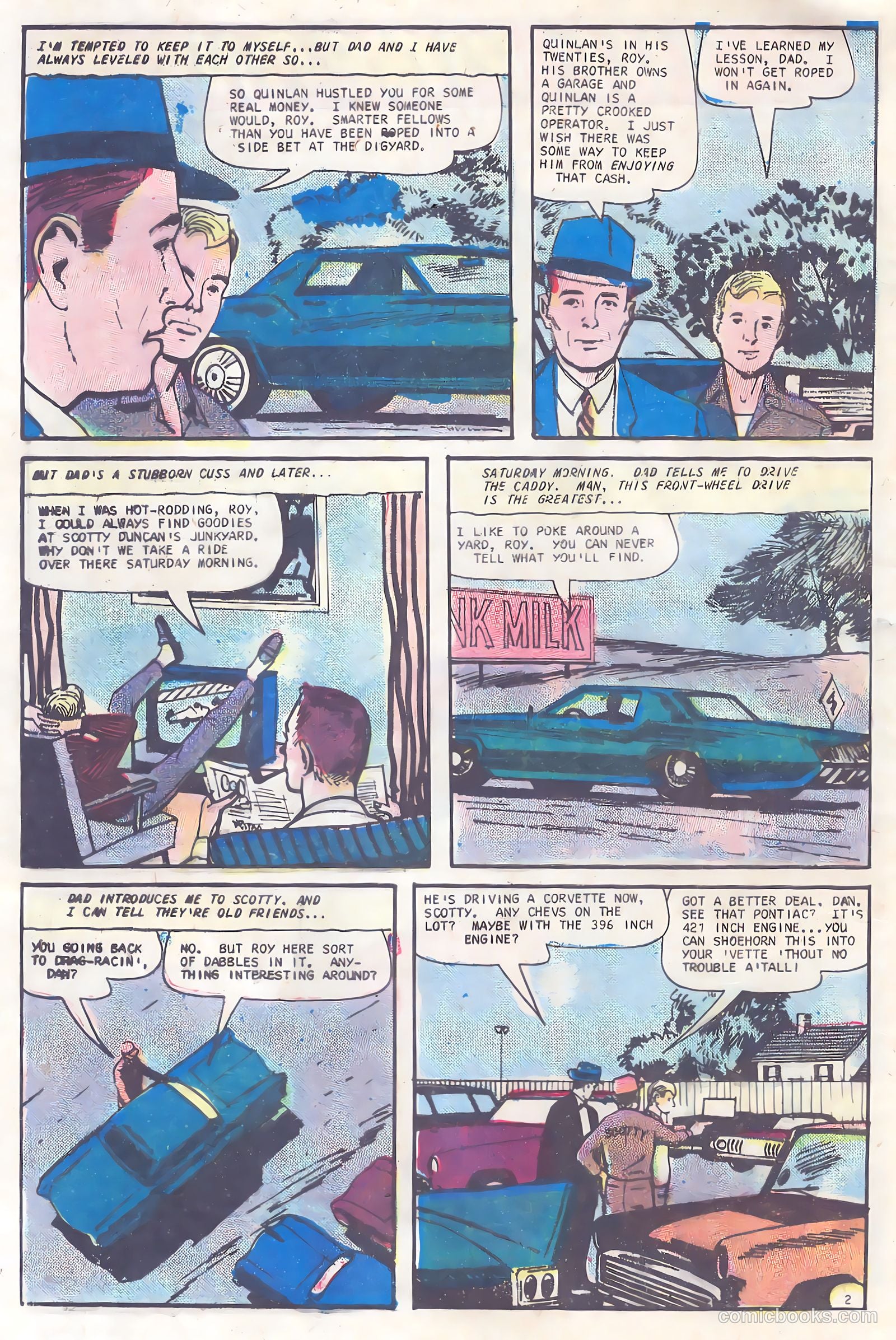 Hot Rods and Racing Cars #87 — page 4 of 36