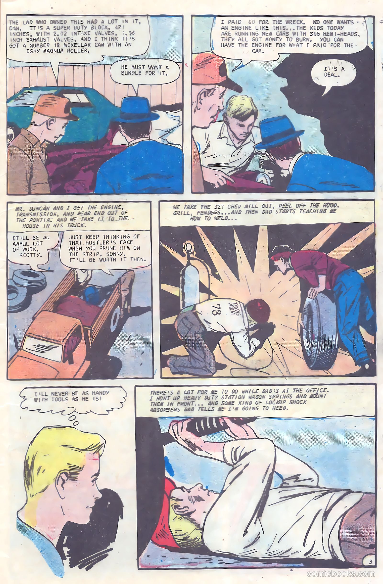 Hot Rods and Racing Cars #87 — page 5 of 36