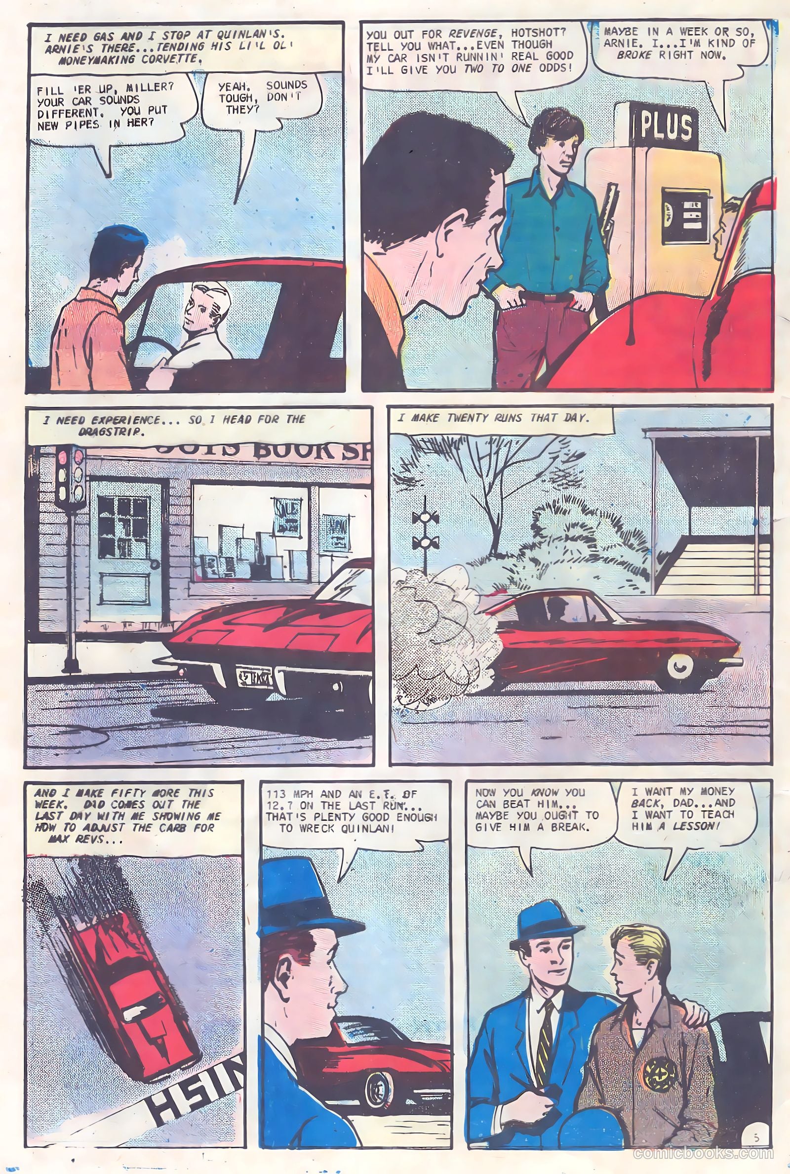 Hot Rods and Racing Cars #87 — page 8 of 36