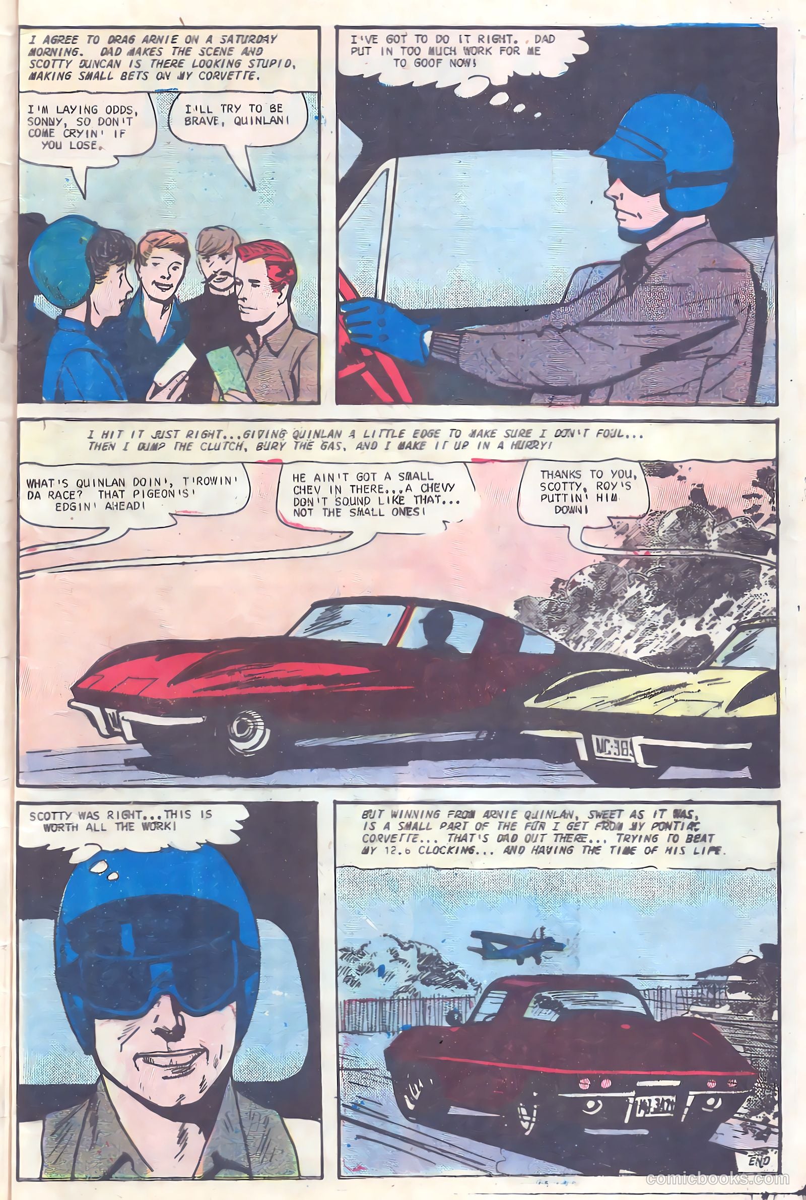 Hot Rods and Racing Cars #87 — page 9 of 36