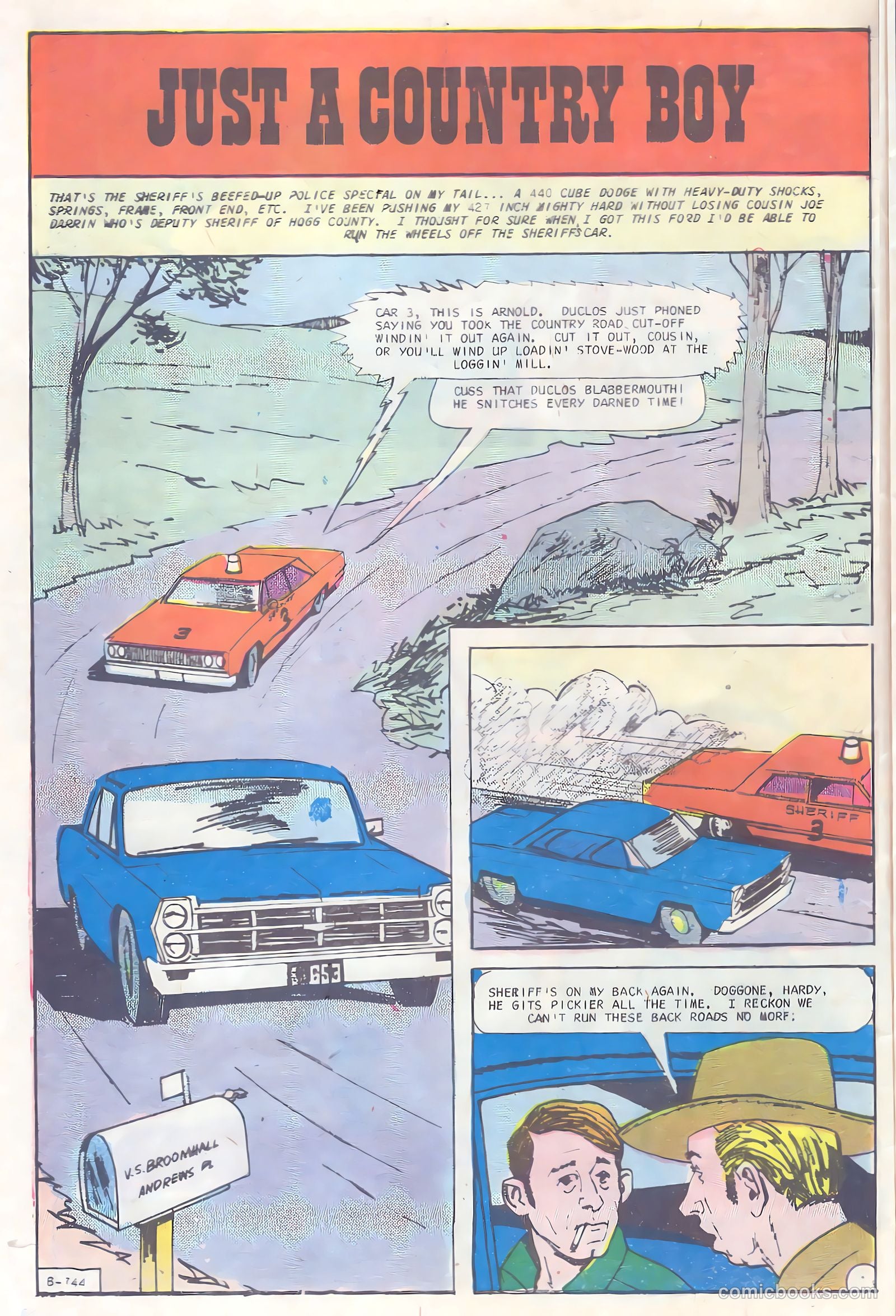 Hot Rods and Racing Cars #87 — page 10 of 36