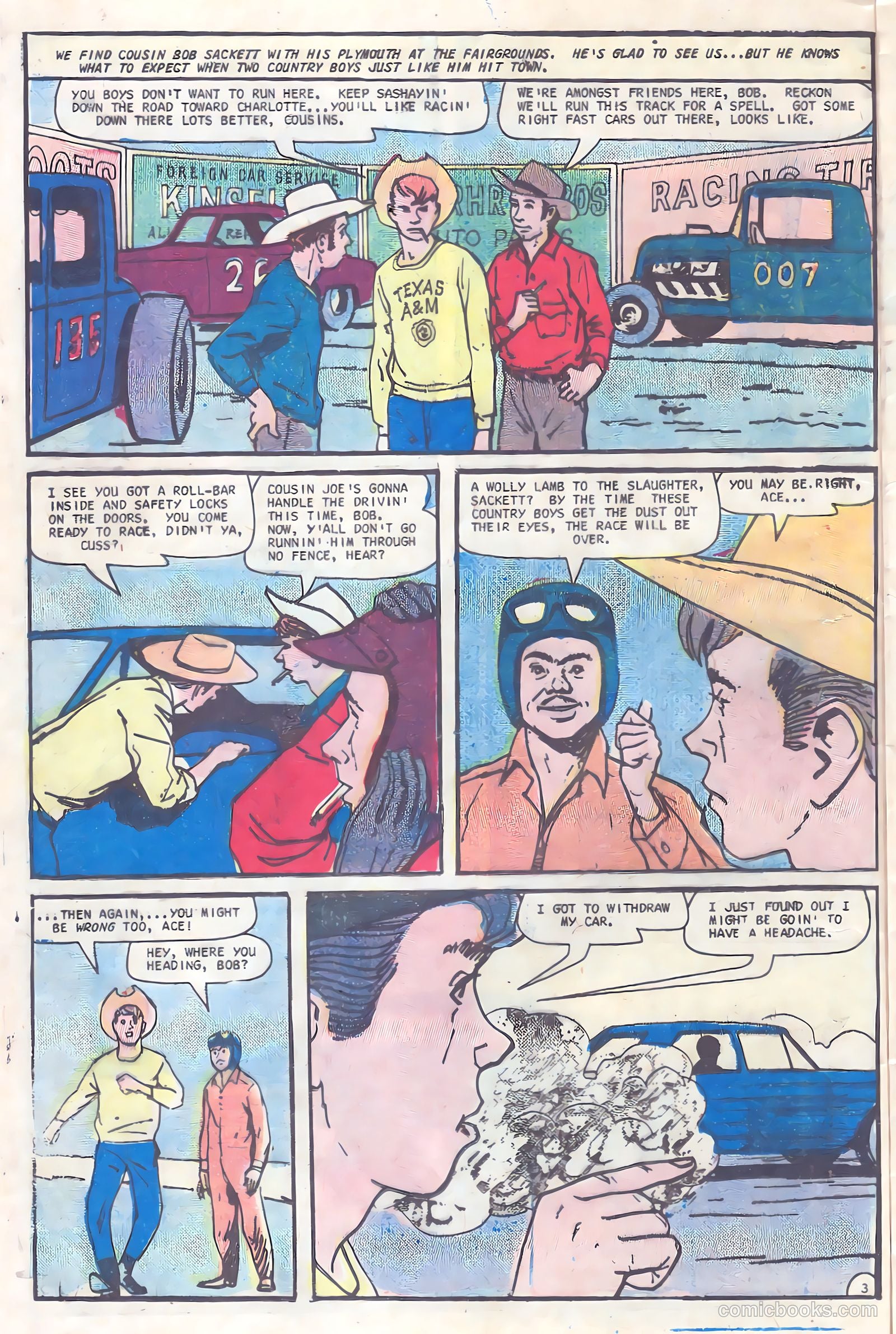 Hot Rods and Racing Cars #87 — page 12 of 36