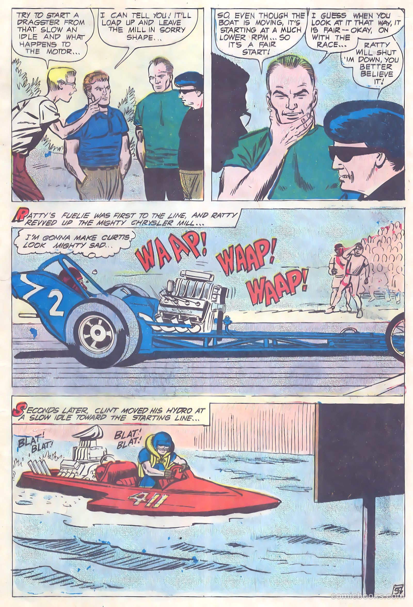Hot Rods and Racing Cars #87 — page 21 of 36