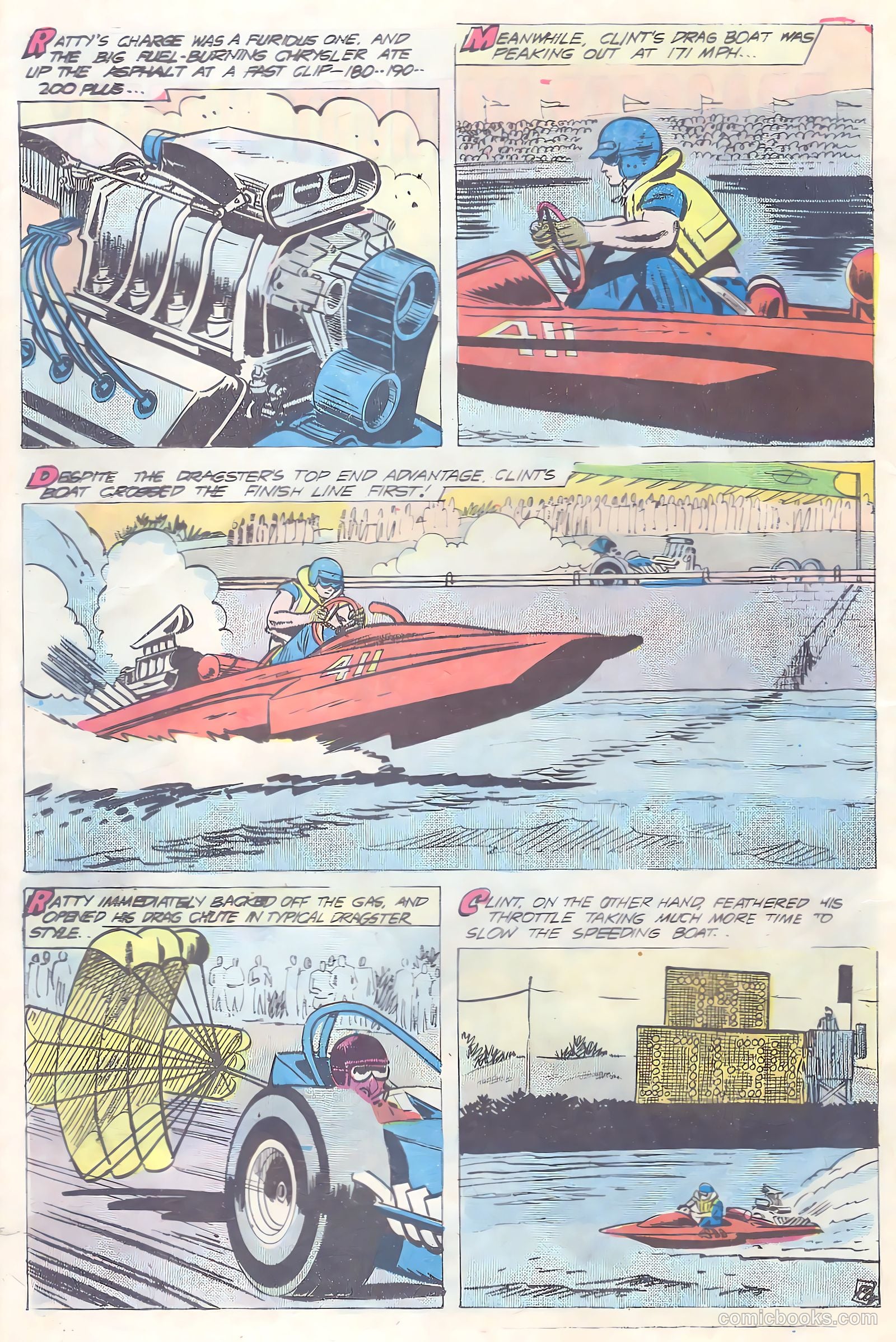 Hot Rods and Racing Cars #87 — page 26 of 36