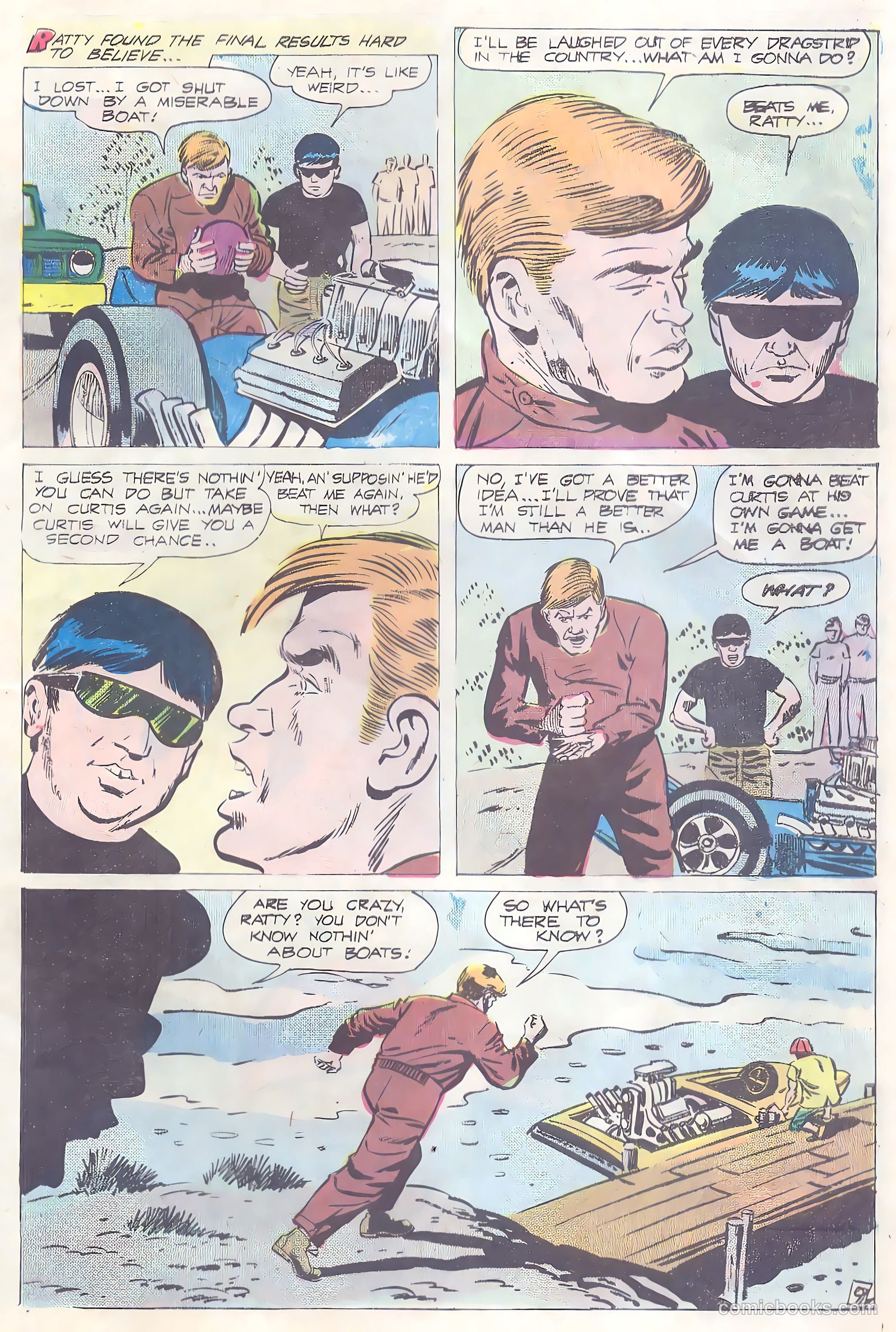 Hot Rods and Racing Cars #87 — page 27 of 36