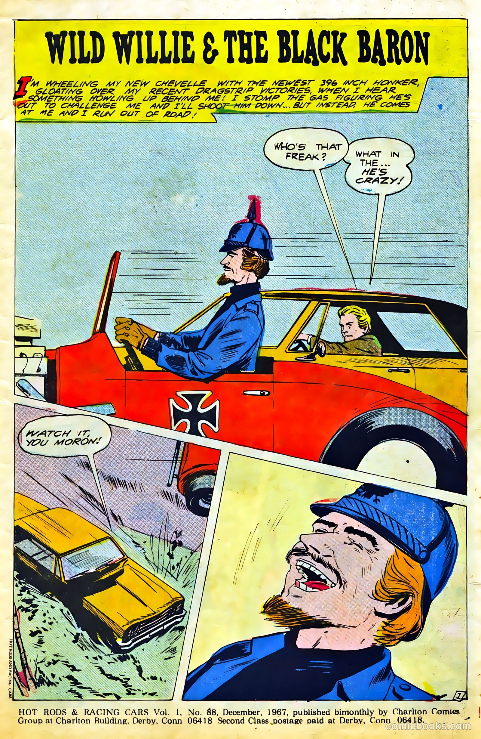 Hot Rods and Racing Cars #88 — page 3 of 36