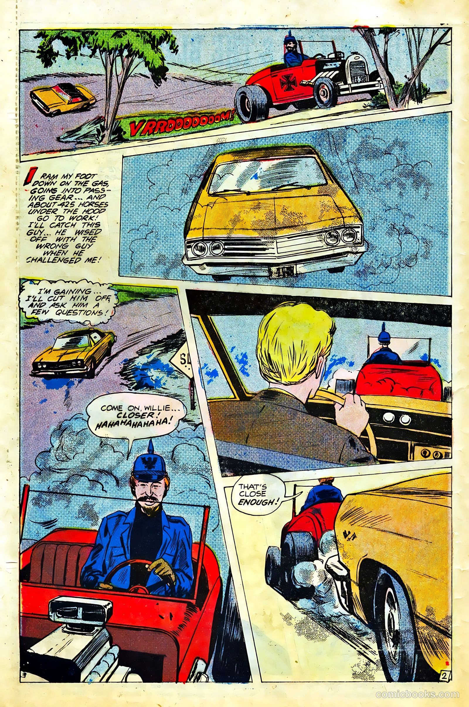 Hot Rods and Racing Cars #88 — page 4 of 36
