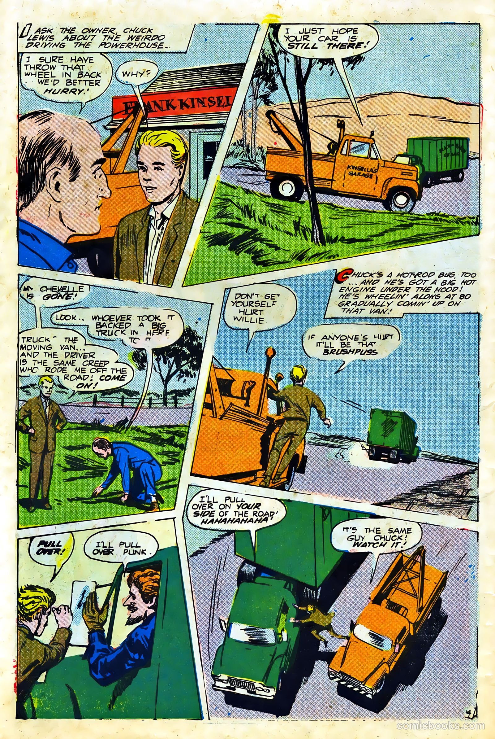 Hot Rods and Racing Cars #88 — page 6 of 36