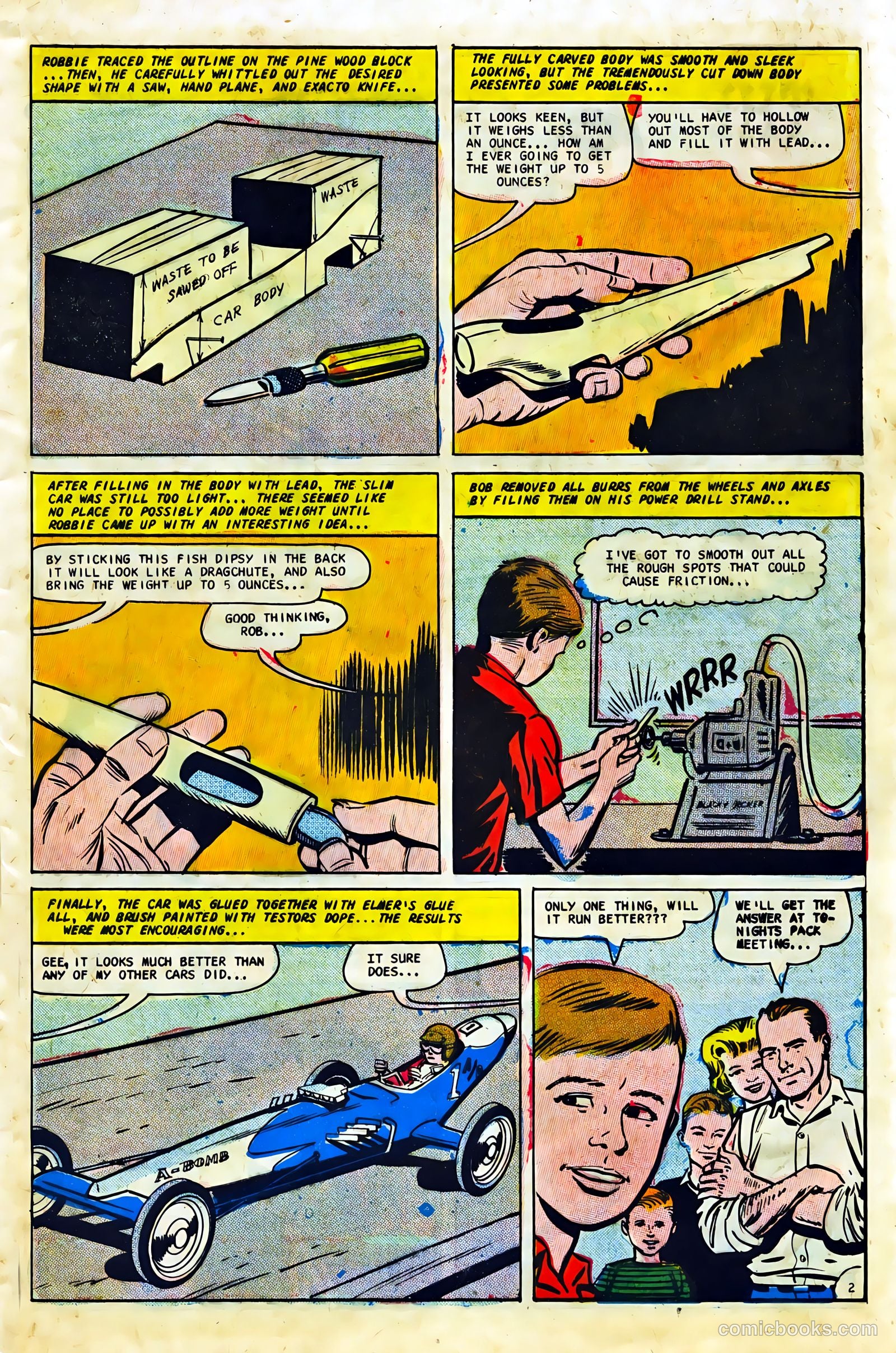 Hot Rods and Racing Cars #88 — page 9 of 36