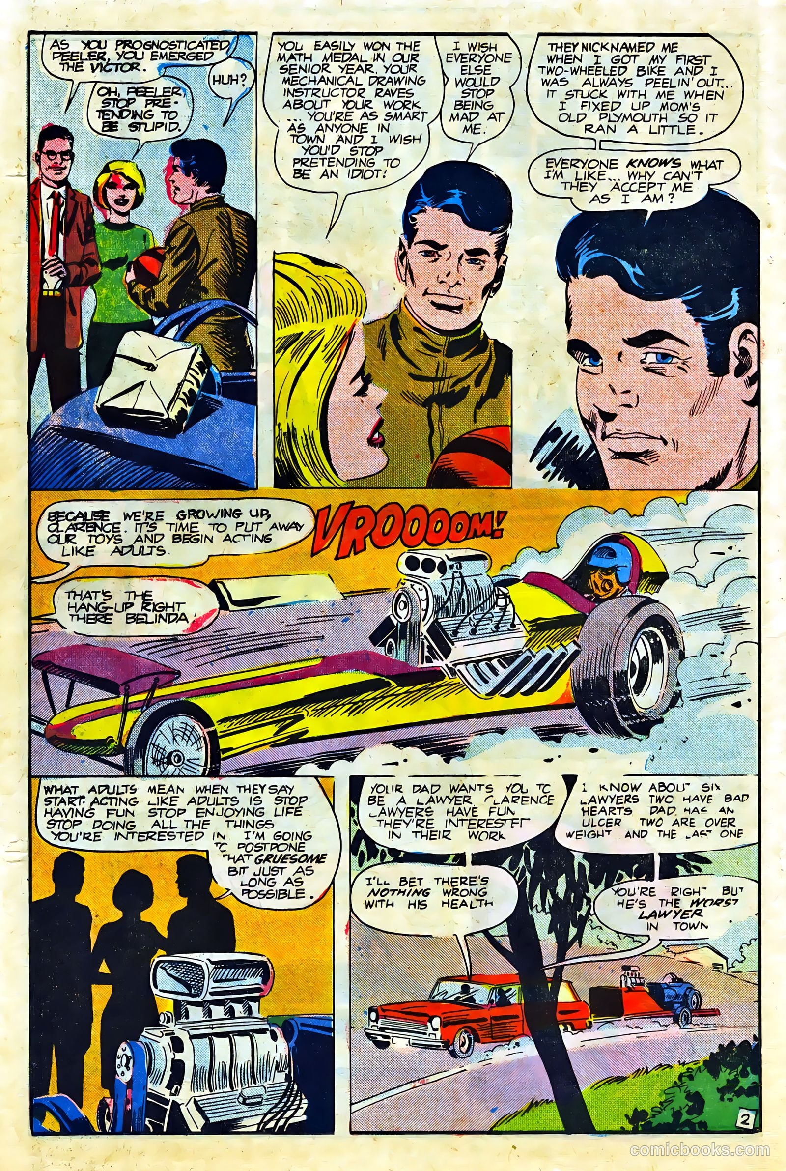 Hot Rods and Racing Cars #88 — page 14 of 36