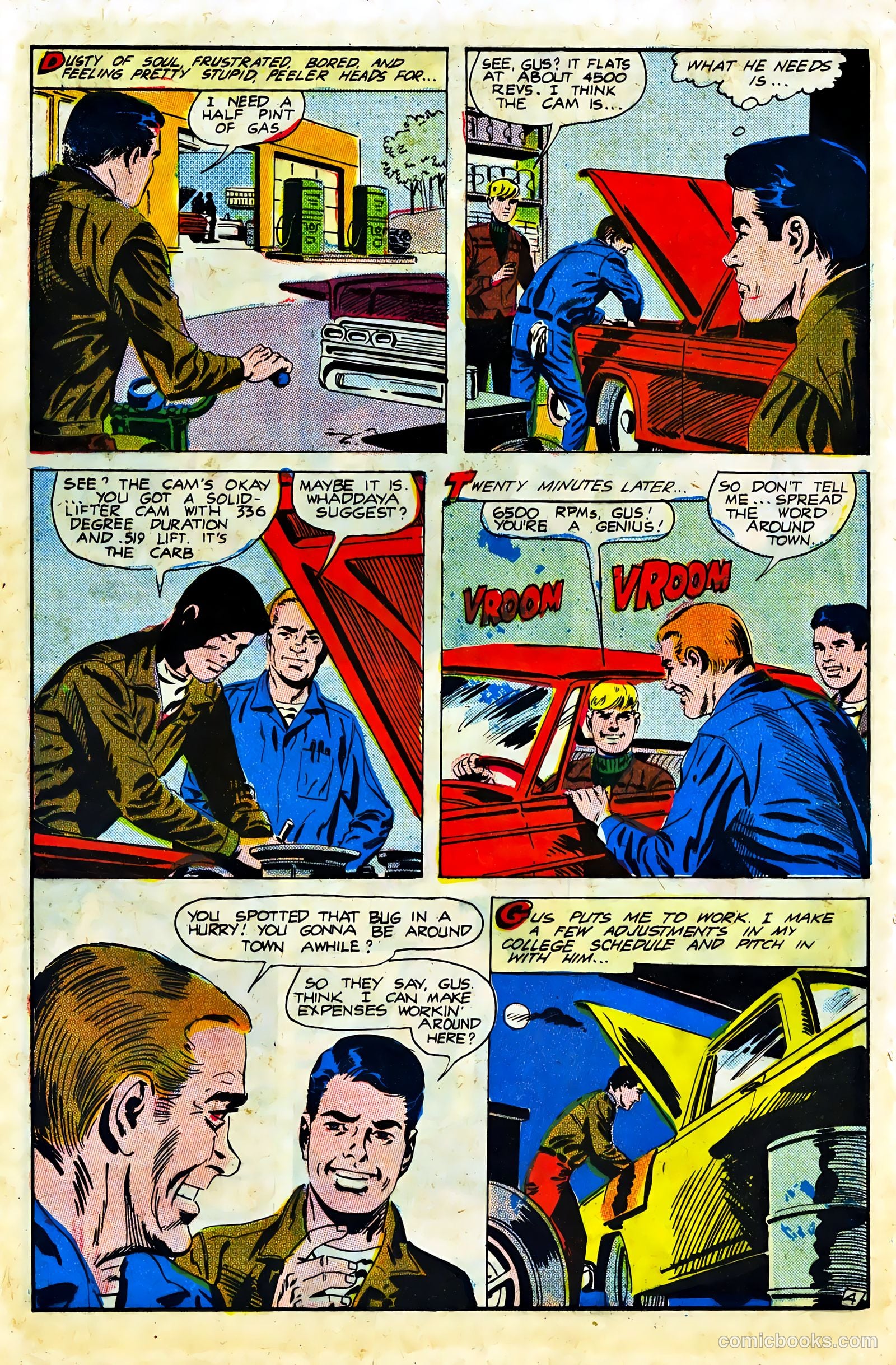 Hot Rods and Racing Cars #88 — page 16 of 36