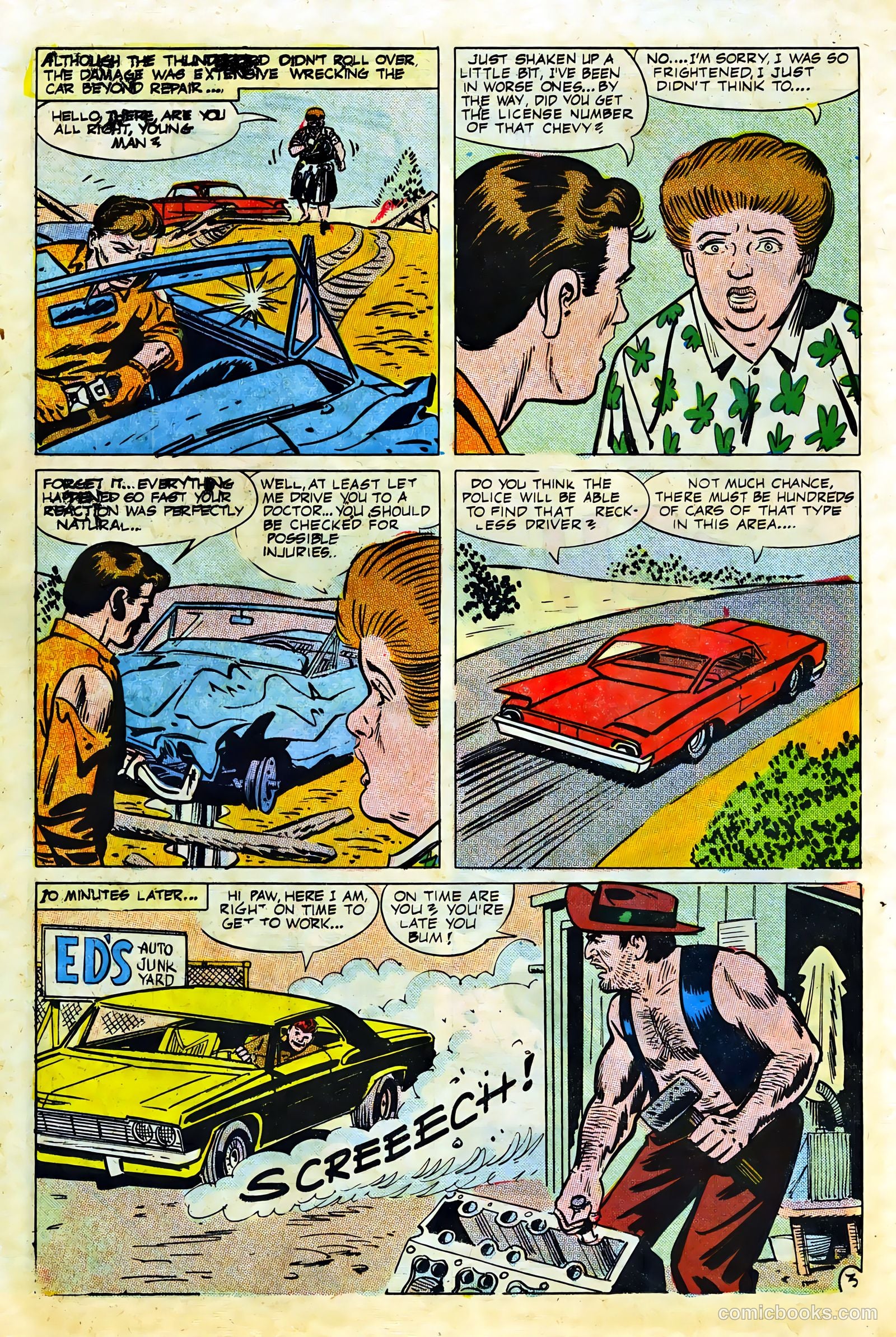 Hot Rods and Racing Cars #88 — page 22 of 36