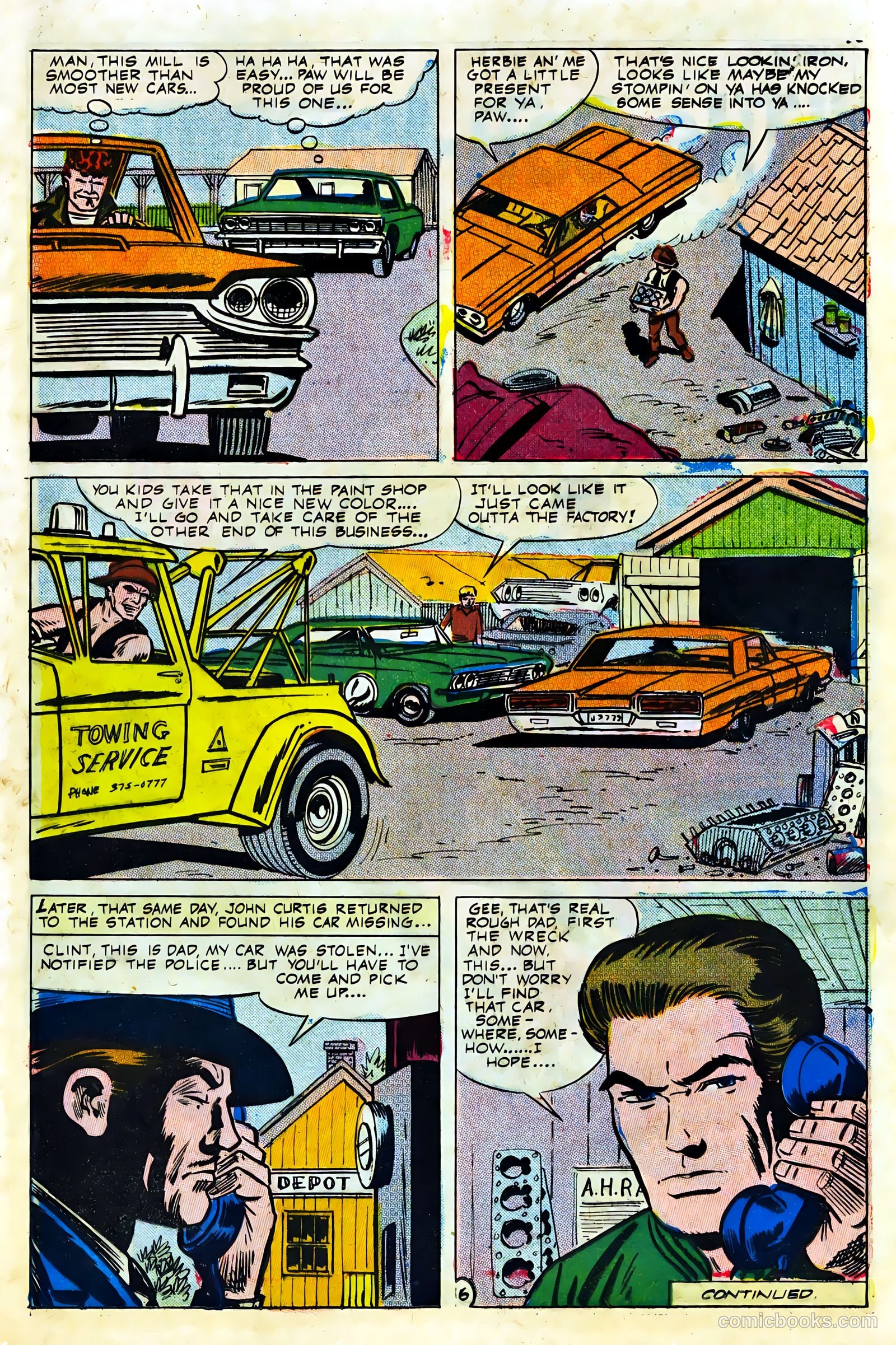 Hot Rods and Racing Cars #88 — page 25 of 36