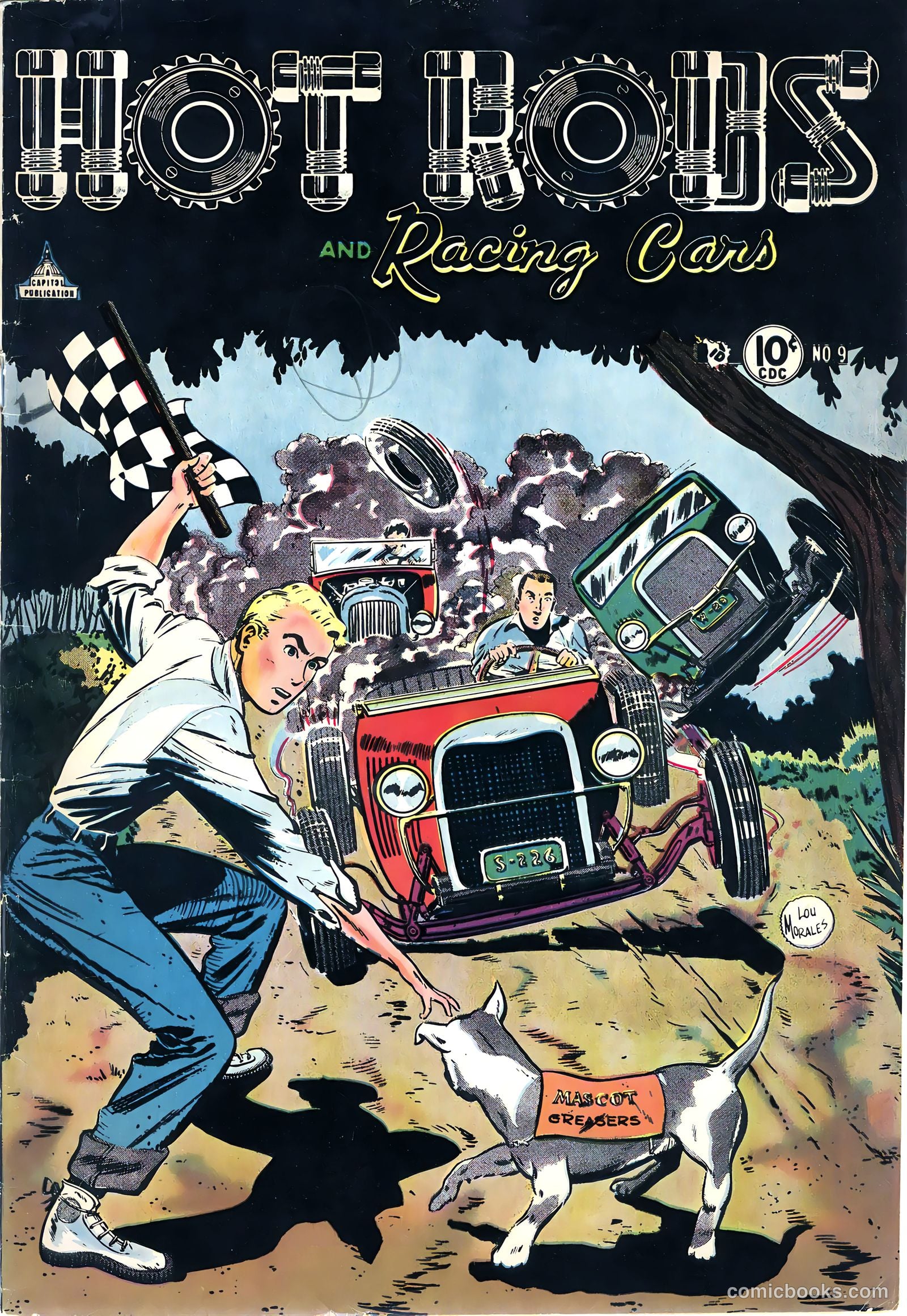 Hot Rods and Racing Cars #9 — page 1 of 36