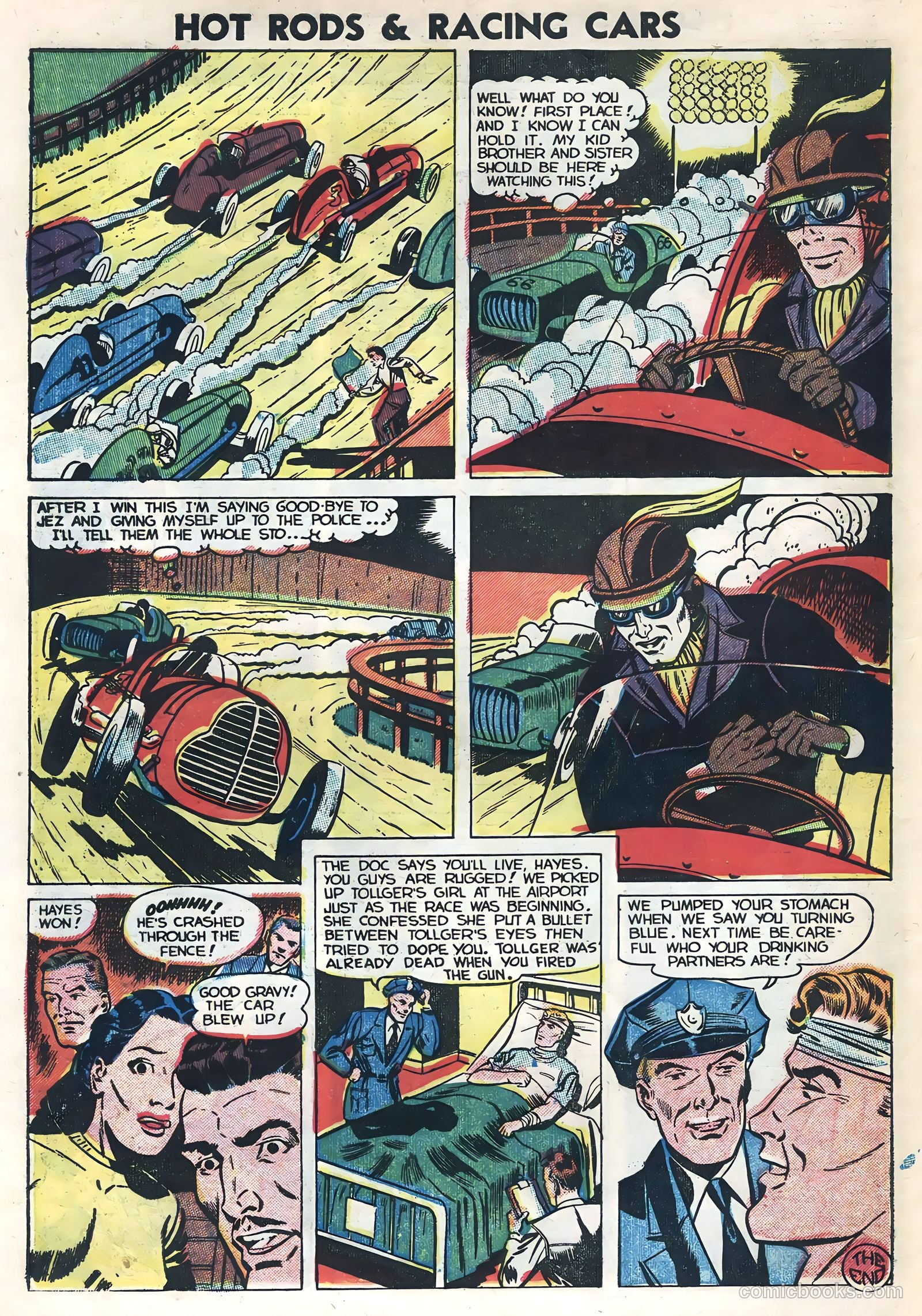 Hot Rods and Racing Cars #9 — page 10 of 36