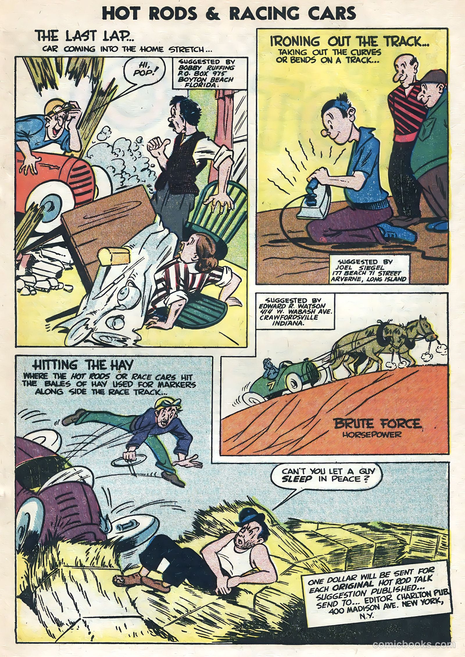 Hot Rods and Racing Cars #9 — page 17 of 36