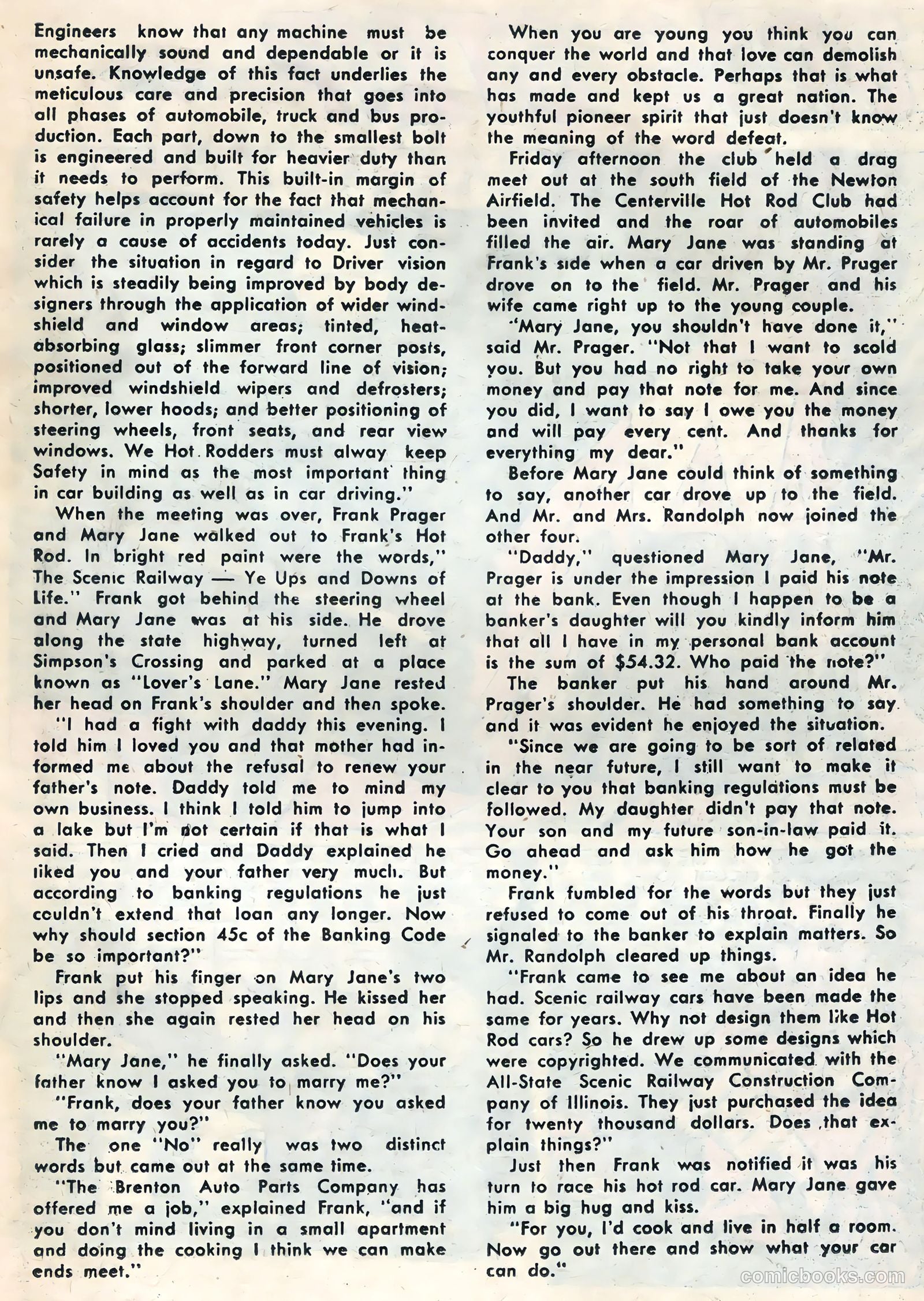 Hot Rods and Racing Cars #9 — page 19 of 36