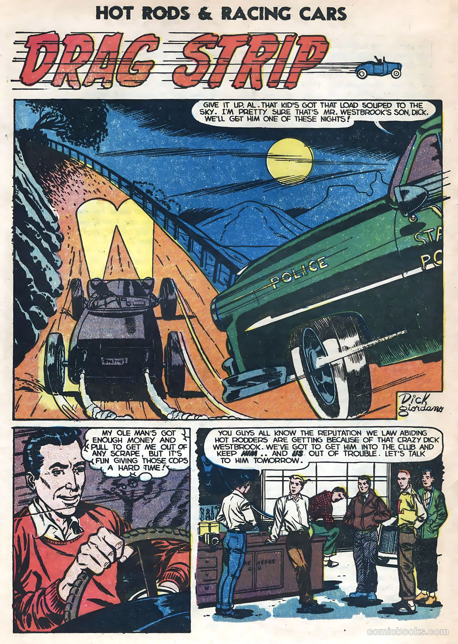 Hot Rods and Racing Cars #9 — page 20 of 36