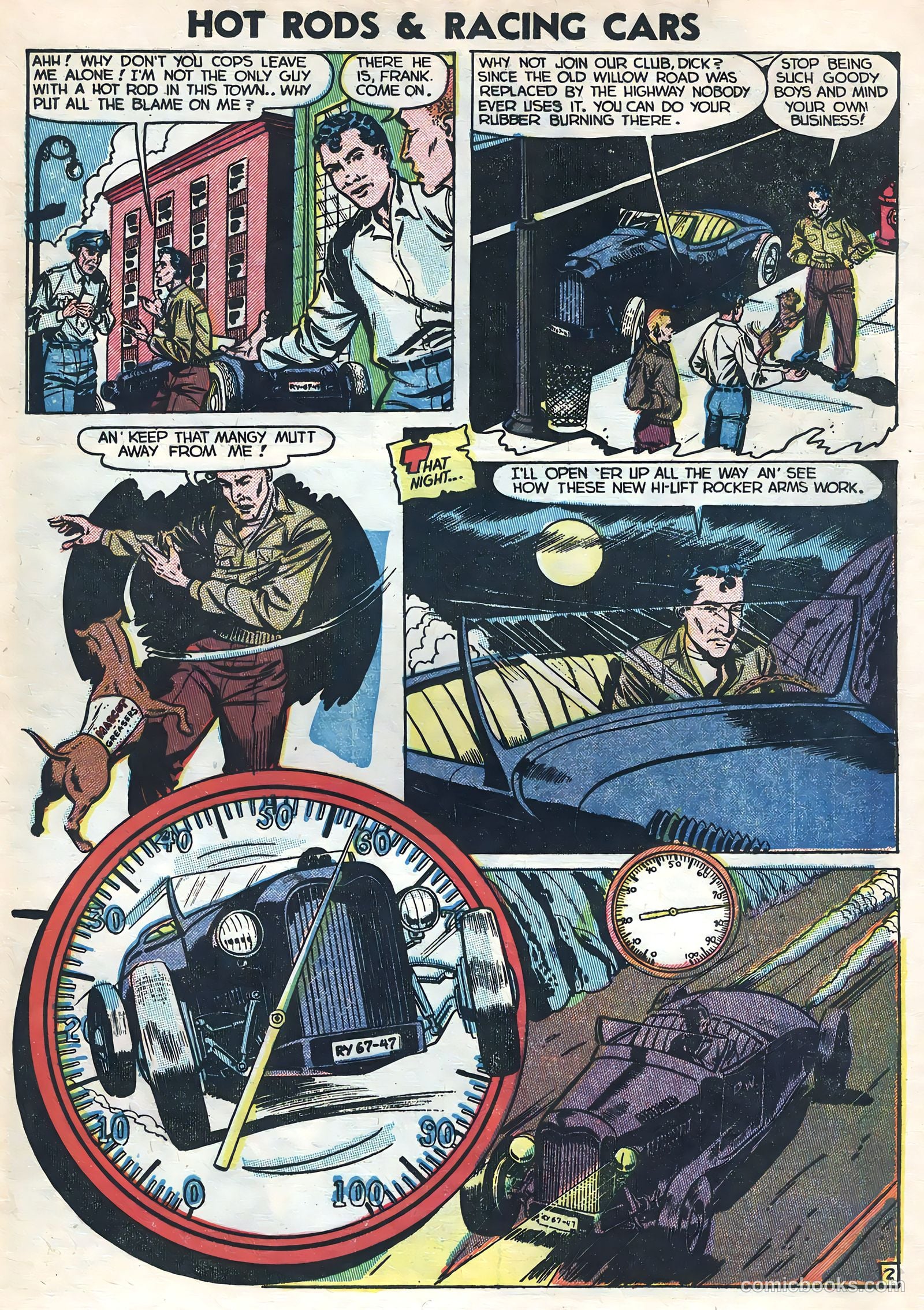 Hot Rods and Racing Cars #9 — page 21 of 36