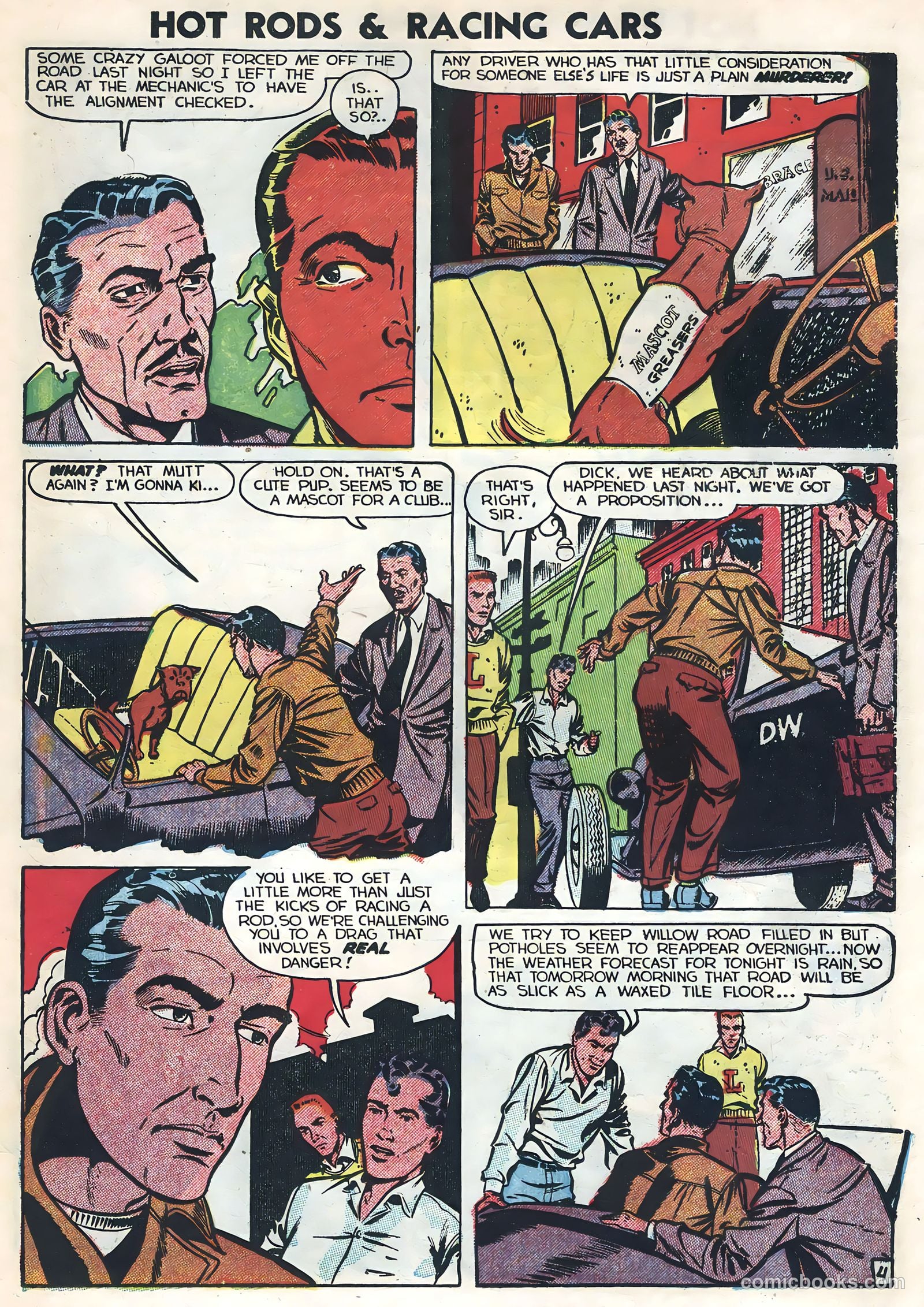Hot Rods and Racing Cars #9 — page 23 of 36