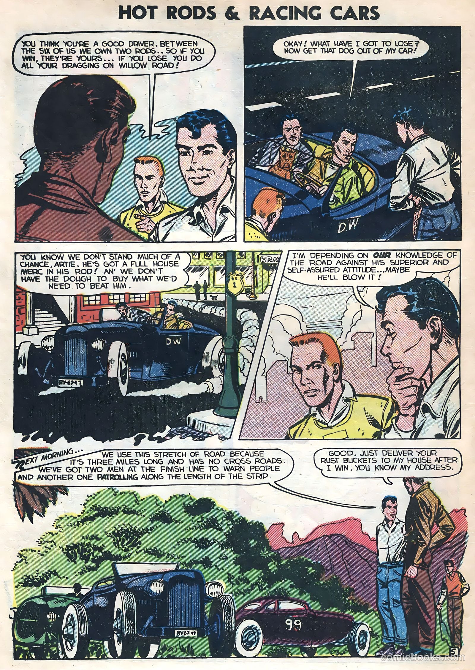 Hot Rods and Racing Cars #9 — page 24 of 36