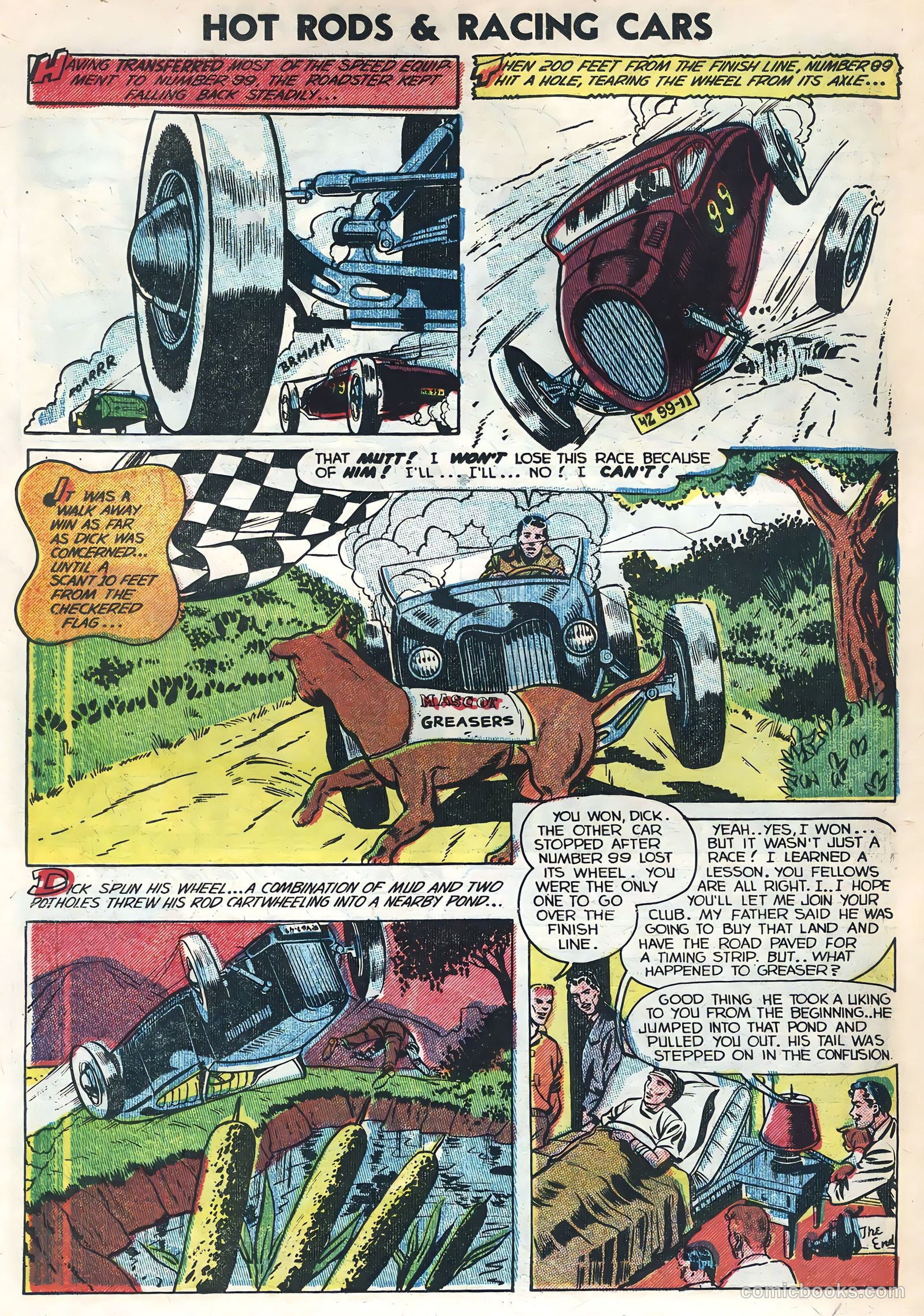Hot Rods and Racing Cars #9 — page 26 of 36